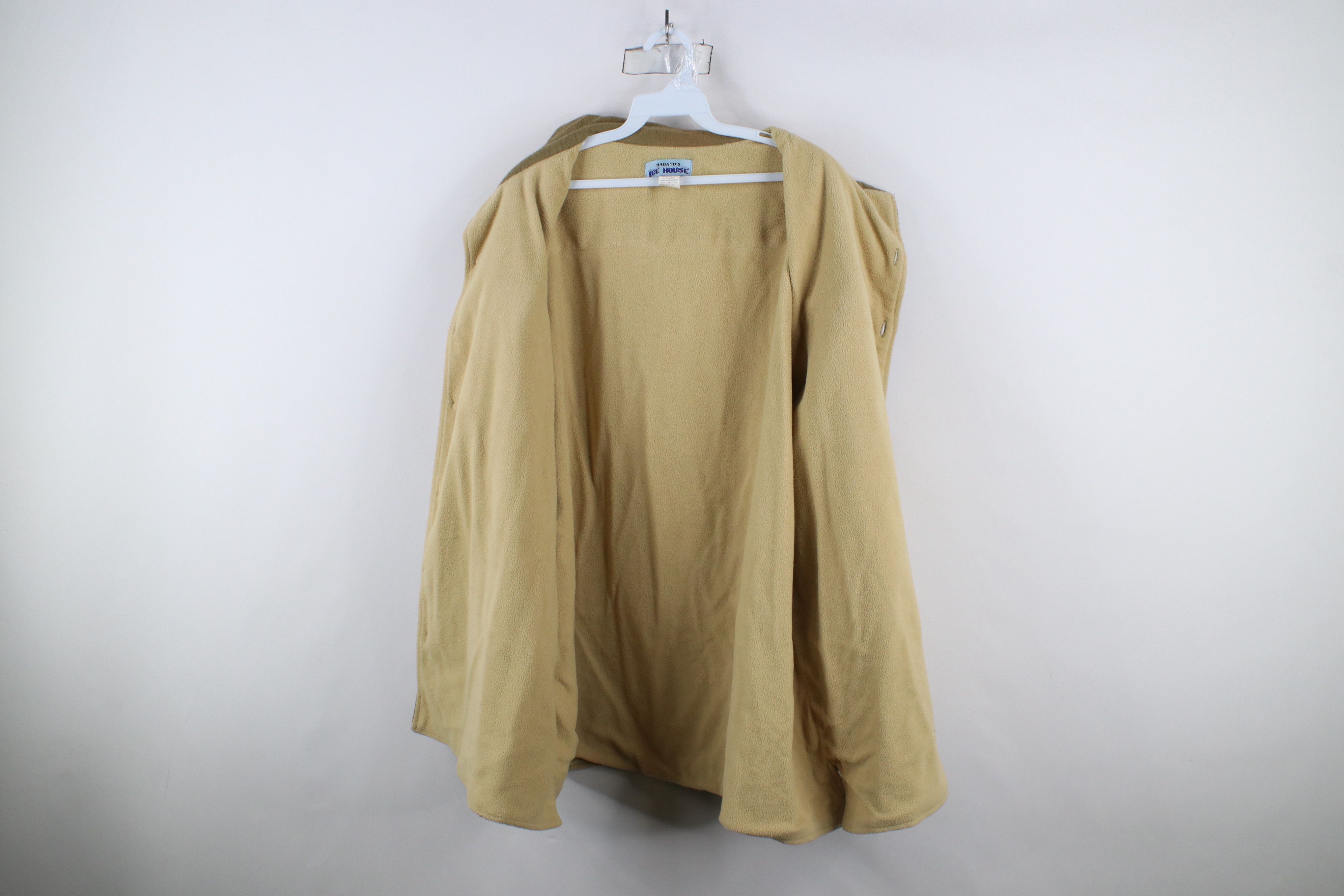 Vintage Vintage 90s Streetwear Chamois Cloth Button Shirt Jacket Size US XL / EU 56 / 4 - 10 Thumbnail