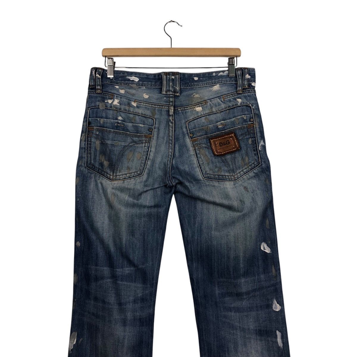 Dolce & Gabbana 📌Vintage Distressed Denim Jeans D&G Made in Italy Size US 34 / EU 50 - 12 Thumbnail