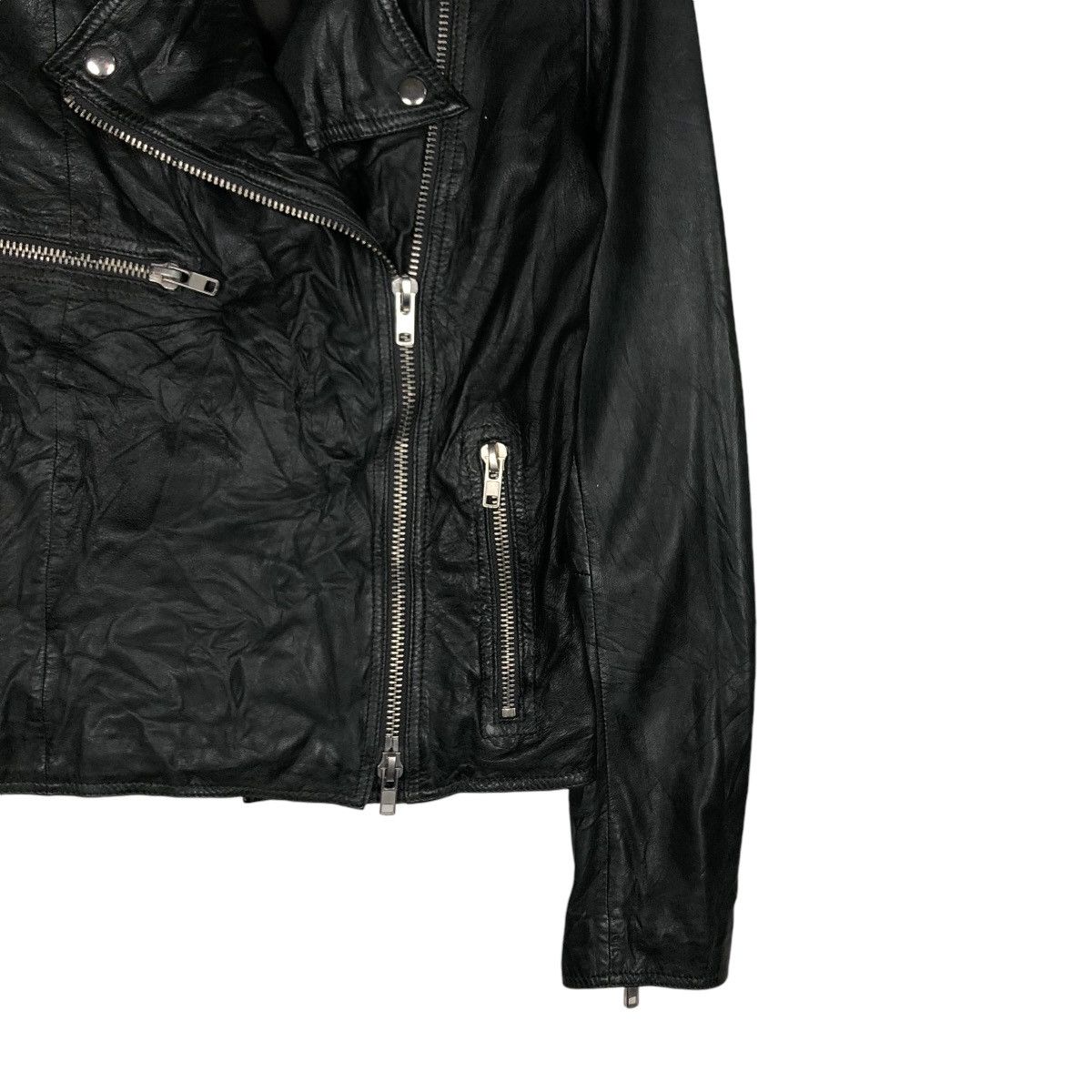 Seditionaries 🔥VINTAGE DOUBLE COLLAR LEATHE JACKET SWORD 14th ADDICTION Size US M / EU 48-50 / 2 - 7 Thumbnail