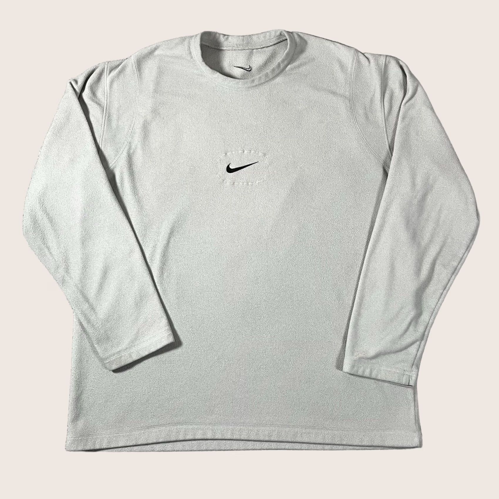 Nike × Stussy Nike Stussy NRG ZR Fleece Crewneck Grey | Grailed