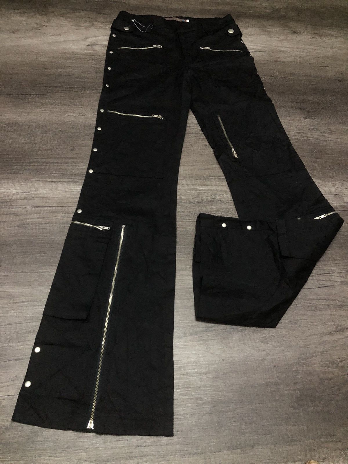 If Six Was Nine × Le Grande Bleu (L.G.B.) Toco Toco Pant Multi Pocket Bondage Style Size 27" / US 4 / IT 40 - 2 Thumbnail