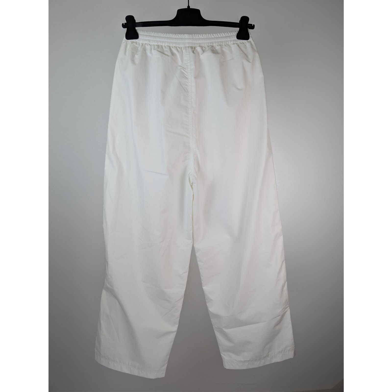 Balenciaga o1rshd1 3B Sports Icon Tracksuit Pants in White Size US 30 / EU 46 - 13 Thumbnail