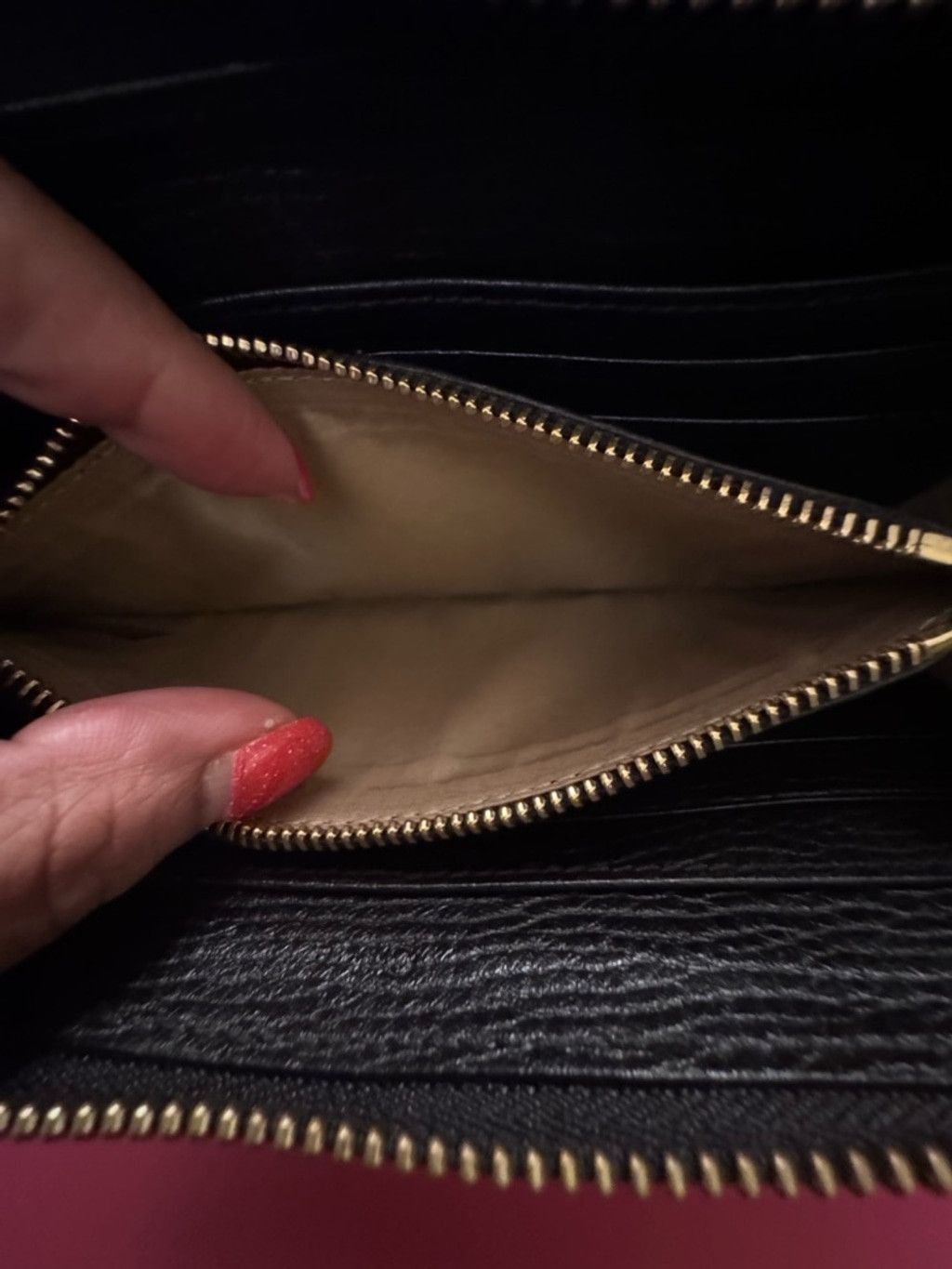 Chloe Chloé Lily Zip Around Wallet Size ONE SIZE - 13 Thumbnail
