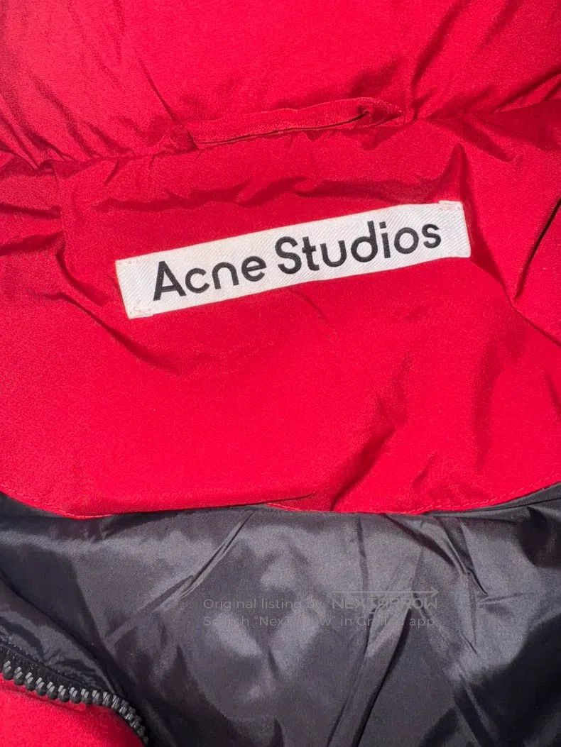 Acne Studios Acne Studios size 30 Cherry Red Duck Down Jacket Size 4XL / US 24-26 - 4 Thumbnail