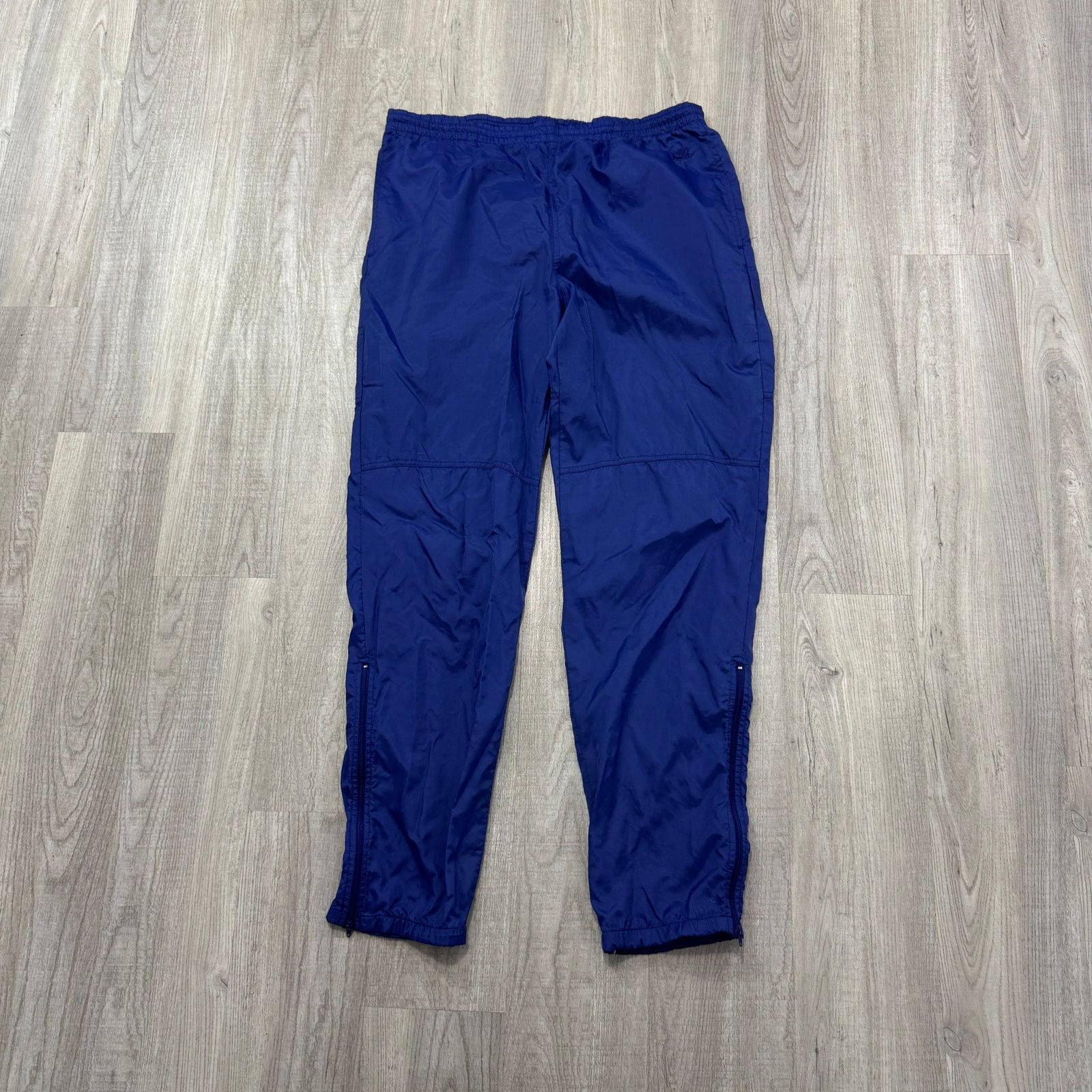 Nike Vintage Nike Windbreaker Track Pants Men's Large Blue 90s Size US 32 / EU 48 - 1 Thumbnail
