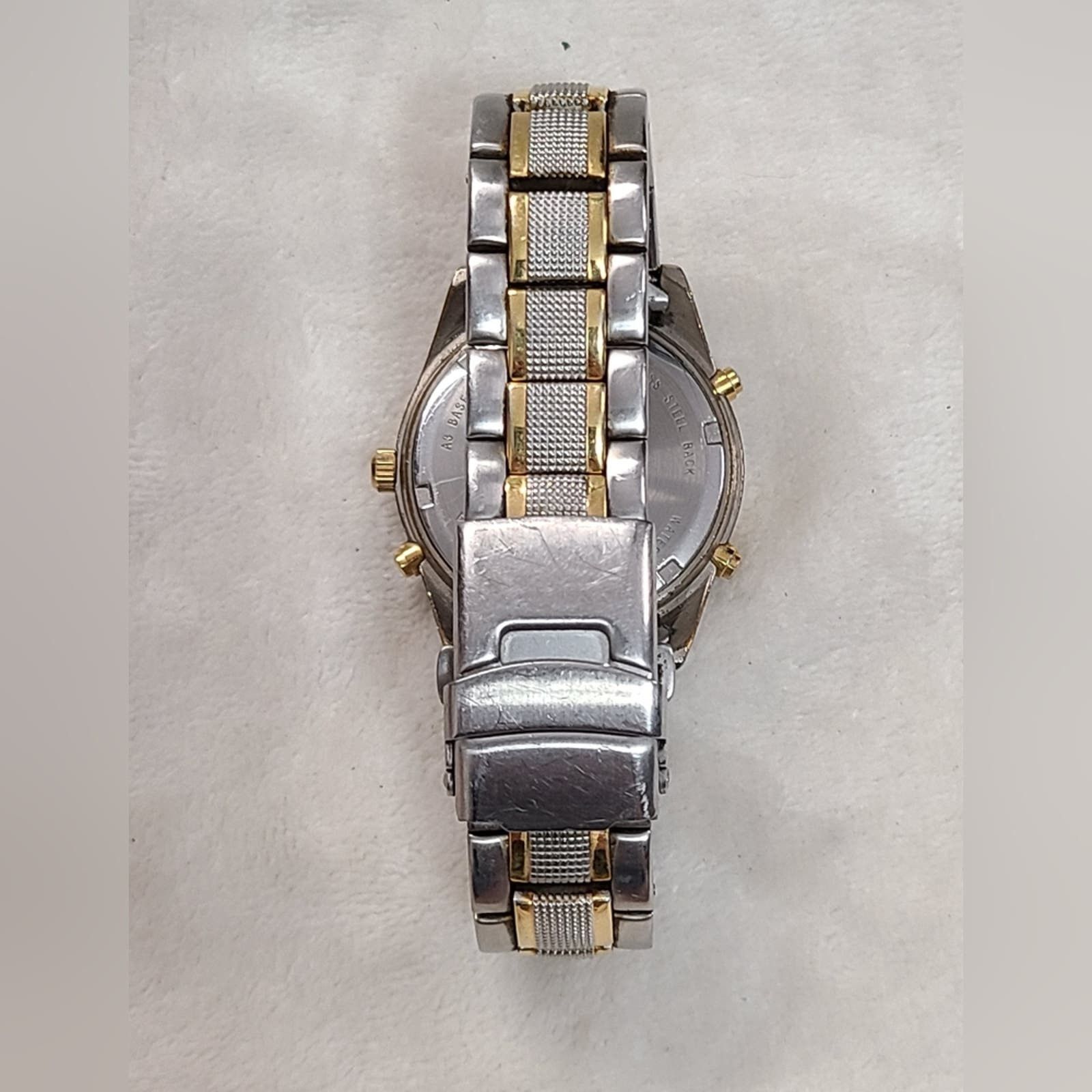 Vintage Caravelle By Bulova Women's Two Tone Watch