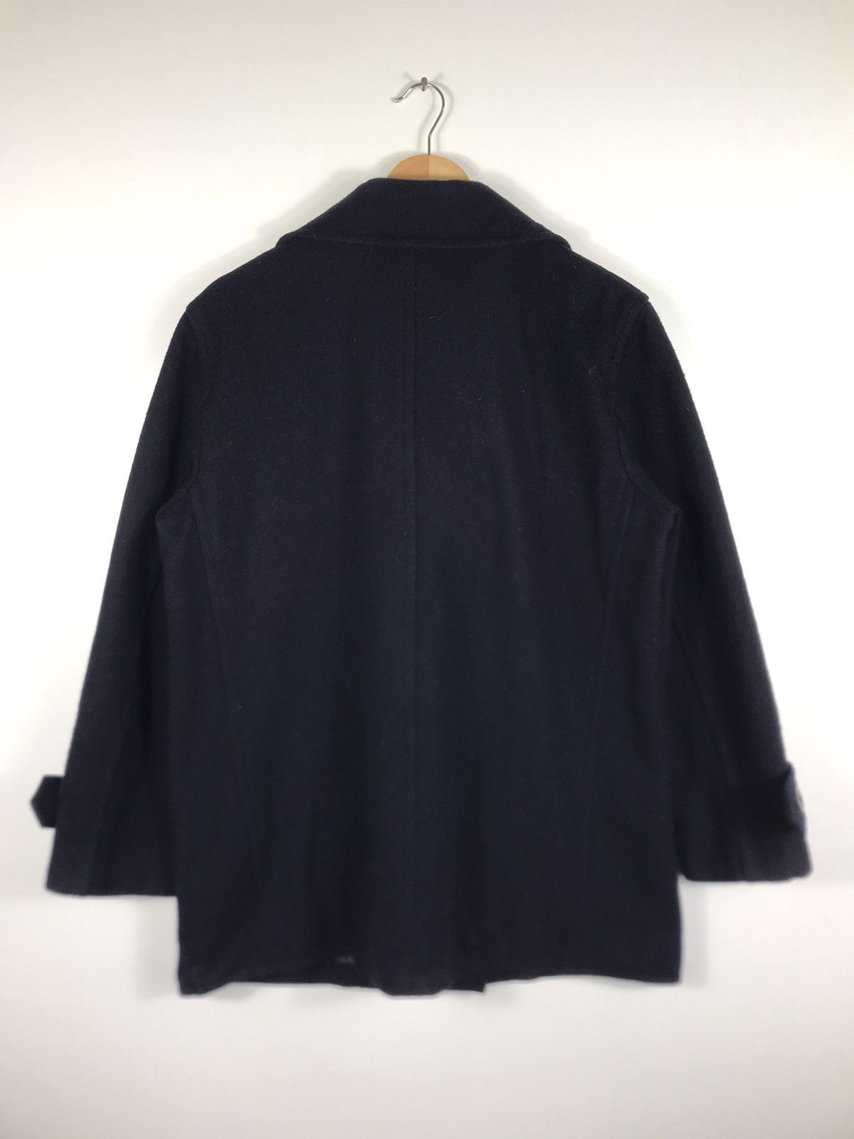 Vintage ⚡️Vintage S.Wonder Wool Double Breast Peacoat Jacket Size US L / EU 52-54 / 3 - 12 Thumbnail
