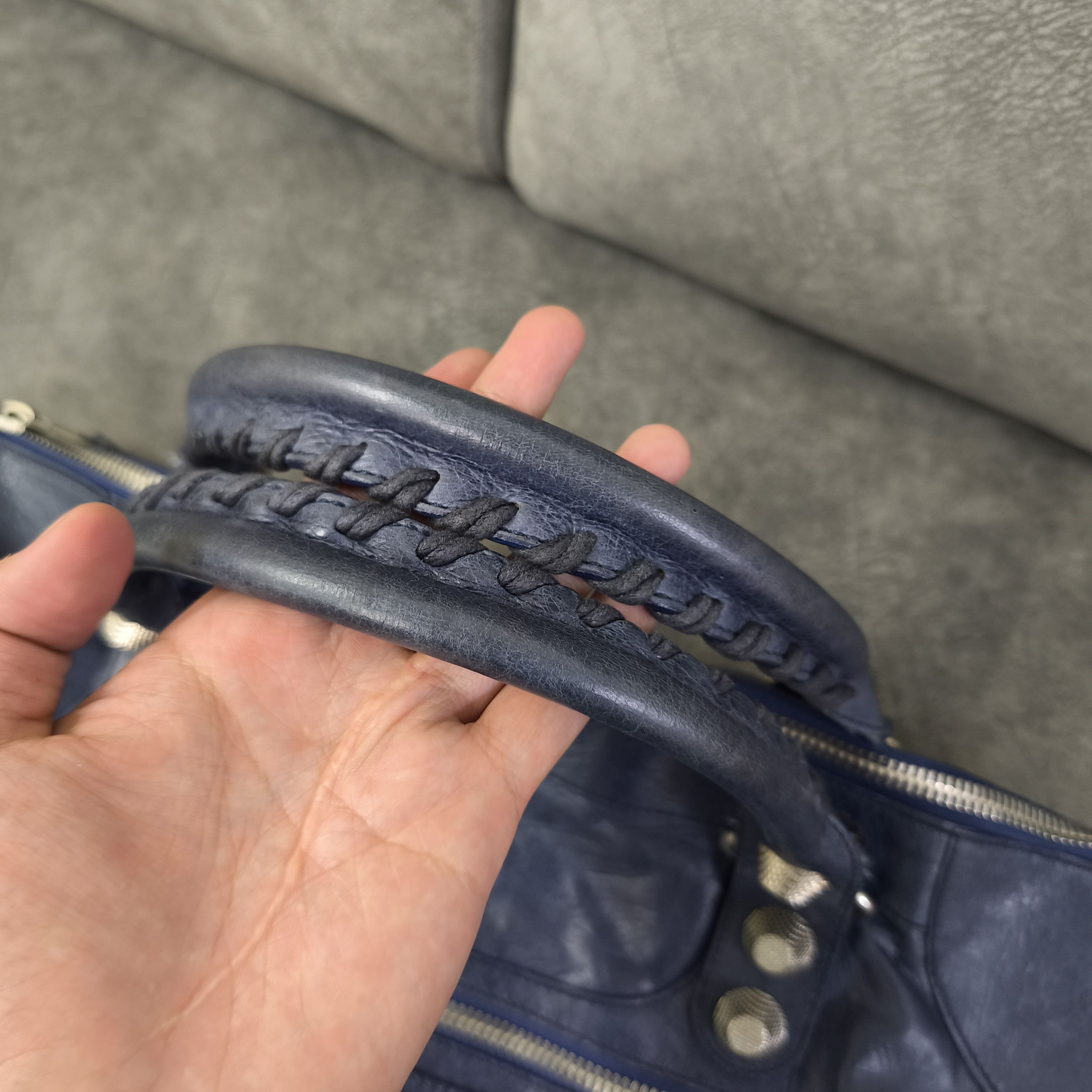 Balenciaga Balenciaga 2000s - Work City Motorcycle Bag Lambskin Size ONE SIZE - 10 Thumbnail