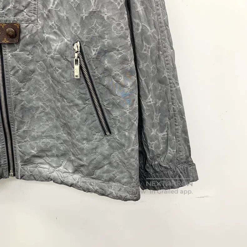 Louis Vuitton Louis Vuitton Grey old logo jacquard full print mulberry s Size 4XL / US 24-26 - 4 Thumbnail