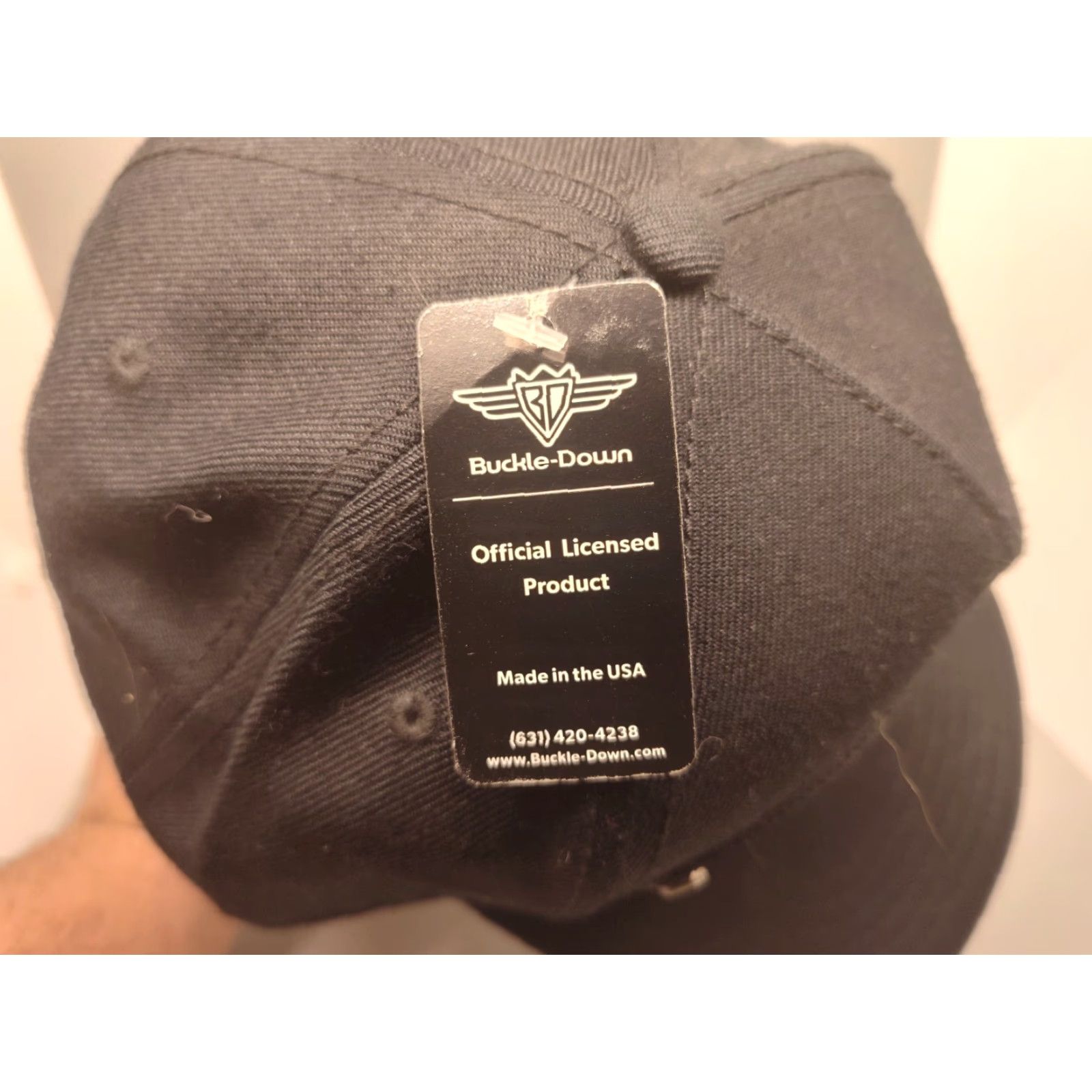 Ford Vintage Ford Buckledown Trucker Snapback Hat Black Wool Blend Cars Licensed Mens Adjustable Size ONE SIZE - 5 Thumbnail