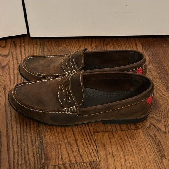Footjoy FootJoy Club Casual Mens Size 12 M Loafers Brown Suede Comf Size US 12 / EU 45 - 3 Thumbnail