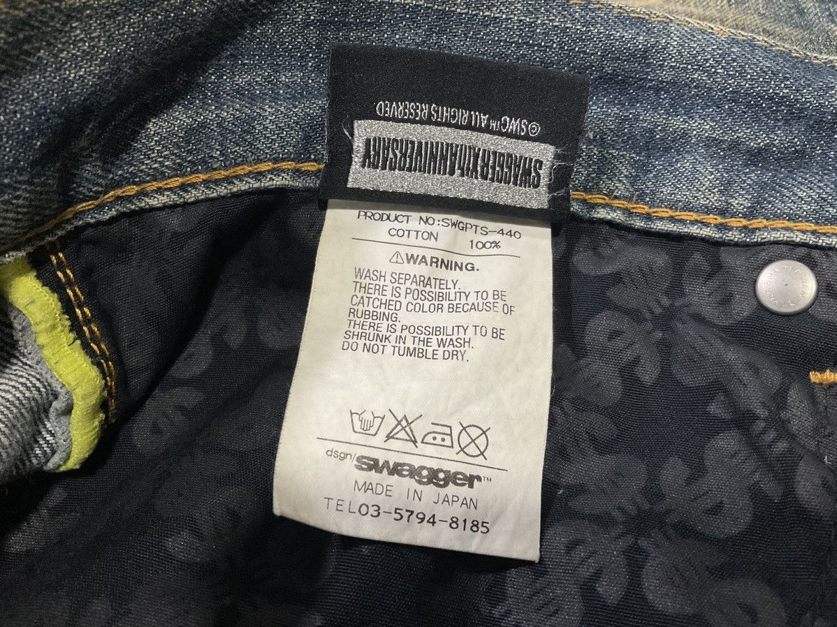 Swagger 🔥Y2K Archived Swagger Mud Wash Denim Distressed Size US 32 / EU 48 - 13 Thumbnail