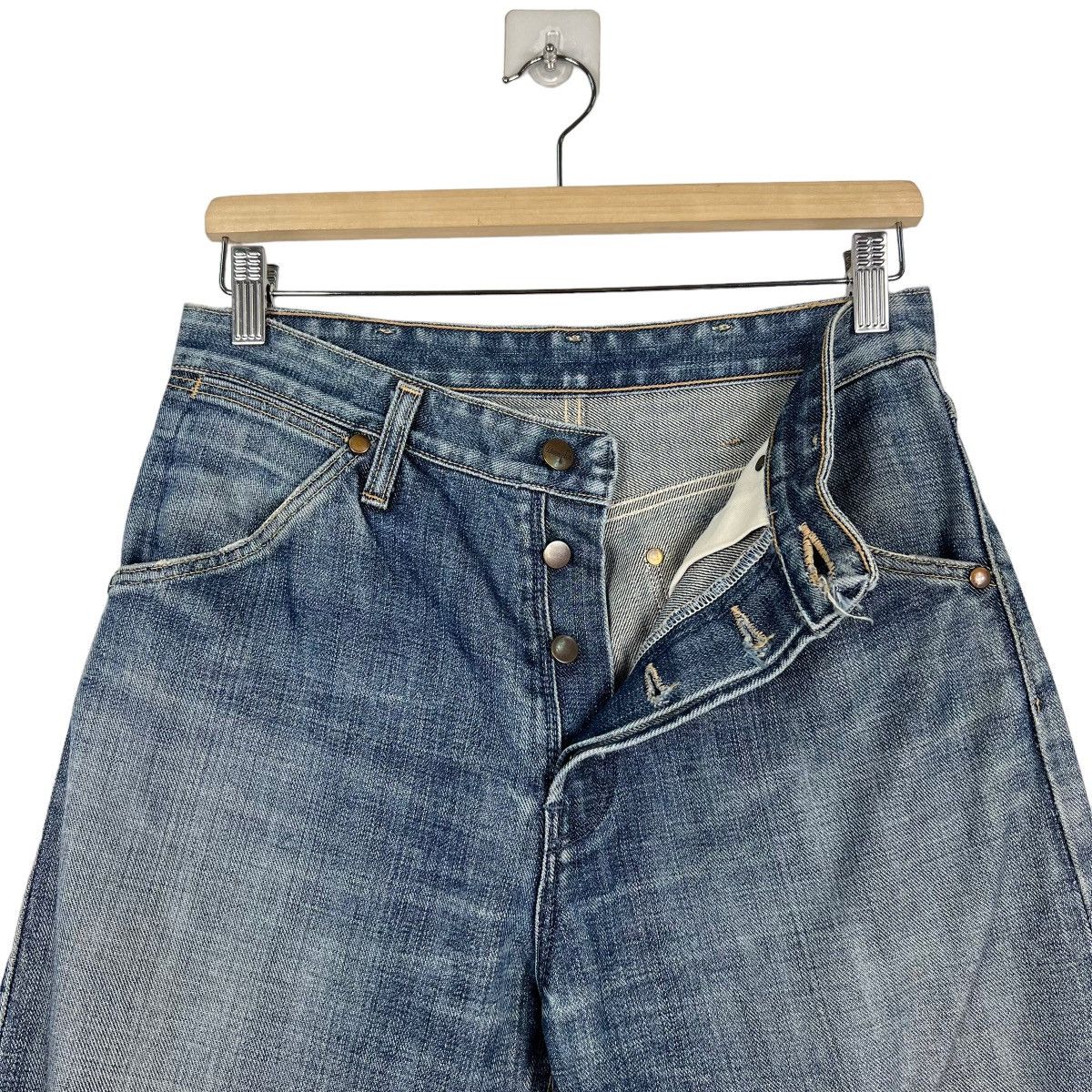 Vintage 🔥 90s VINTAGE WRANGLER BLUE BELL REDLINE JEANS Size US 28 / EU 44 - 10 Thumbnail