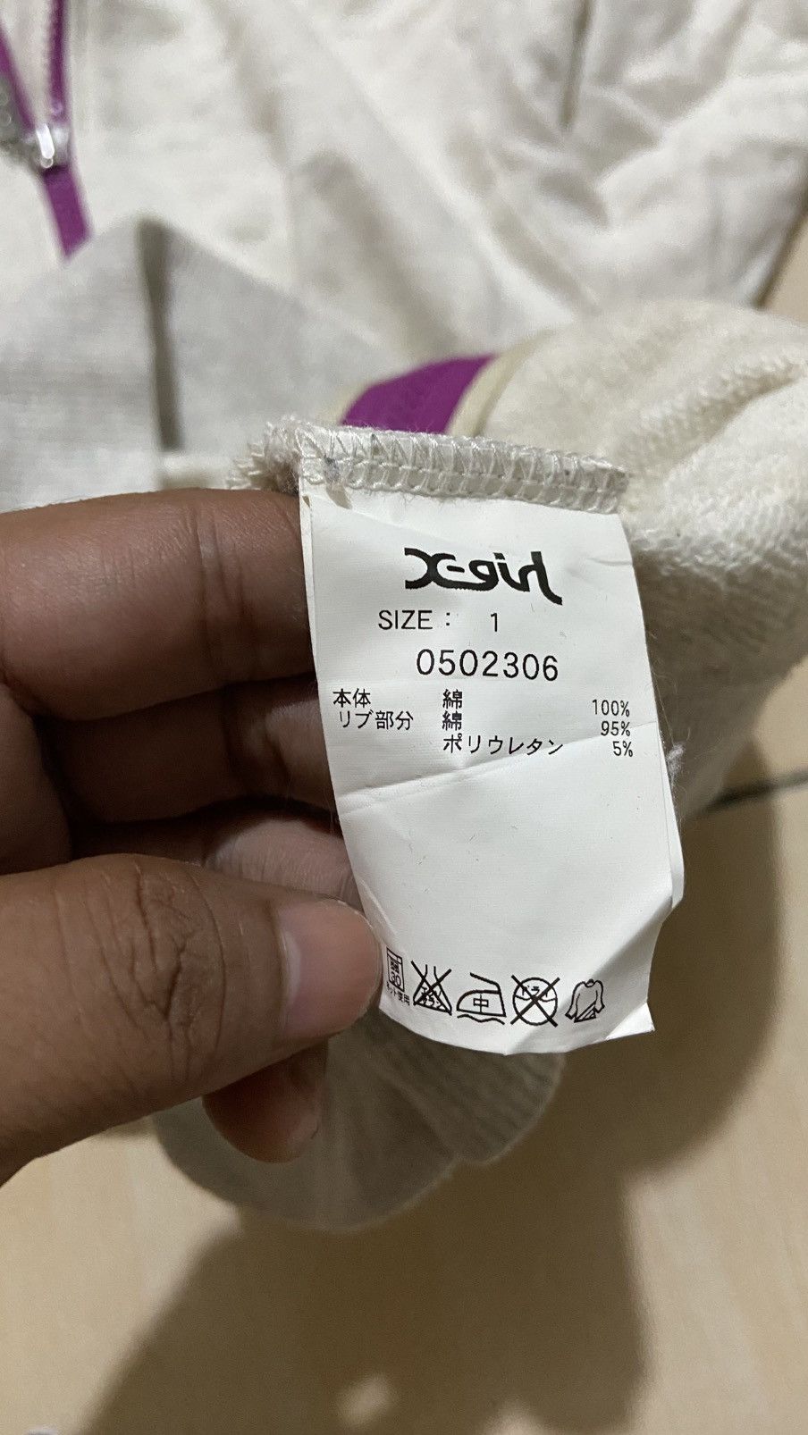 Japanese Brand × Vintage Y2K X-Girl Hoodie Vintage Streetwear Size US M / EU 48-50 / 2 - 5 Thumbnail