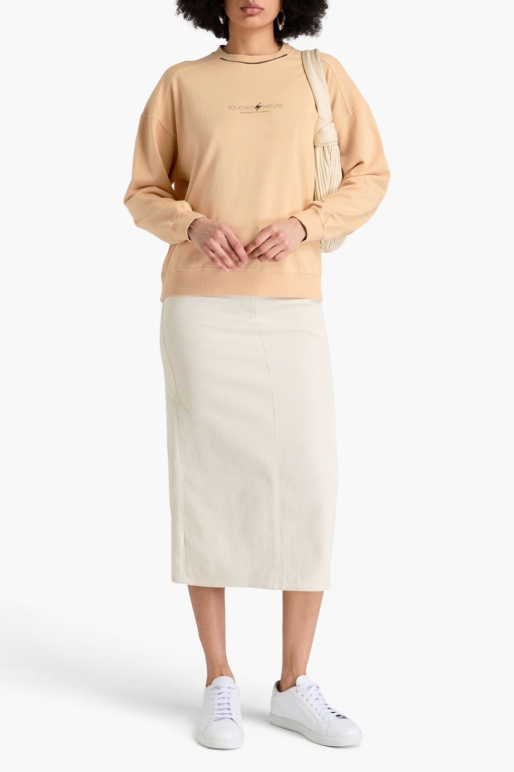 Brunello Cucinelli o1y0825 Sweatshirt in Marigold Size XS / US 0-2 / IT 36-38 - 2 Thumbnail