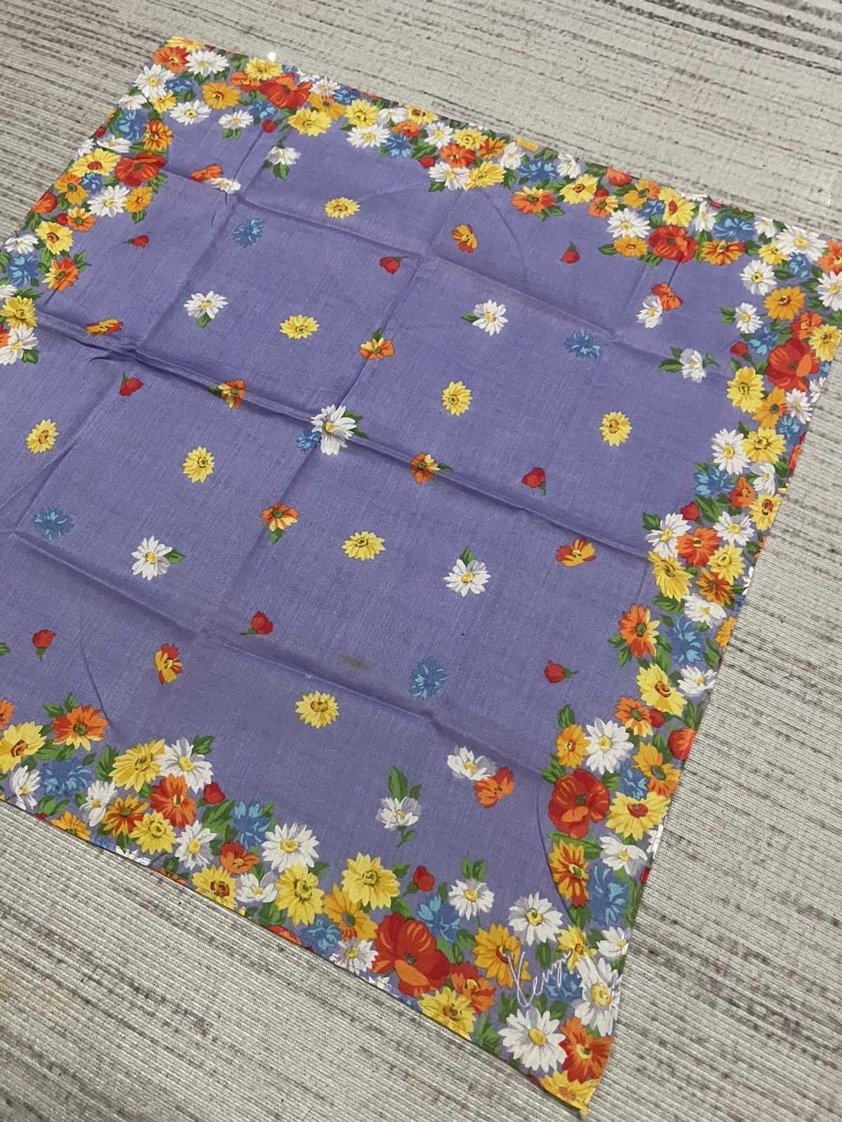 Kenzo Vintage Kenzo handkerchief bandana pocket square Size ONE SIZE - 2 Thumbnail