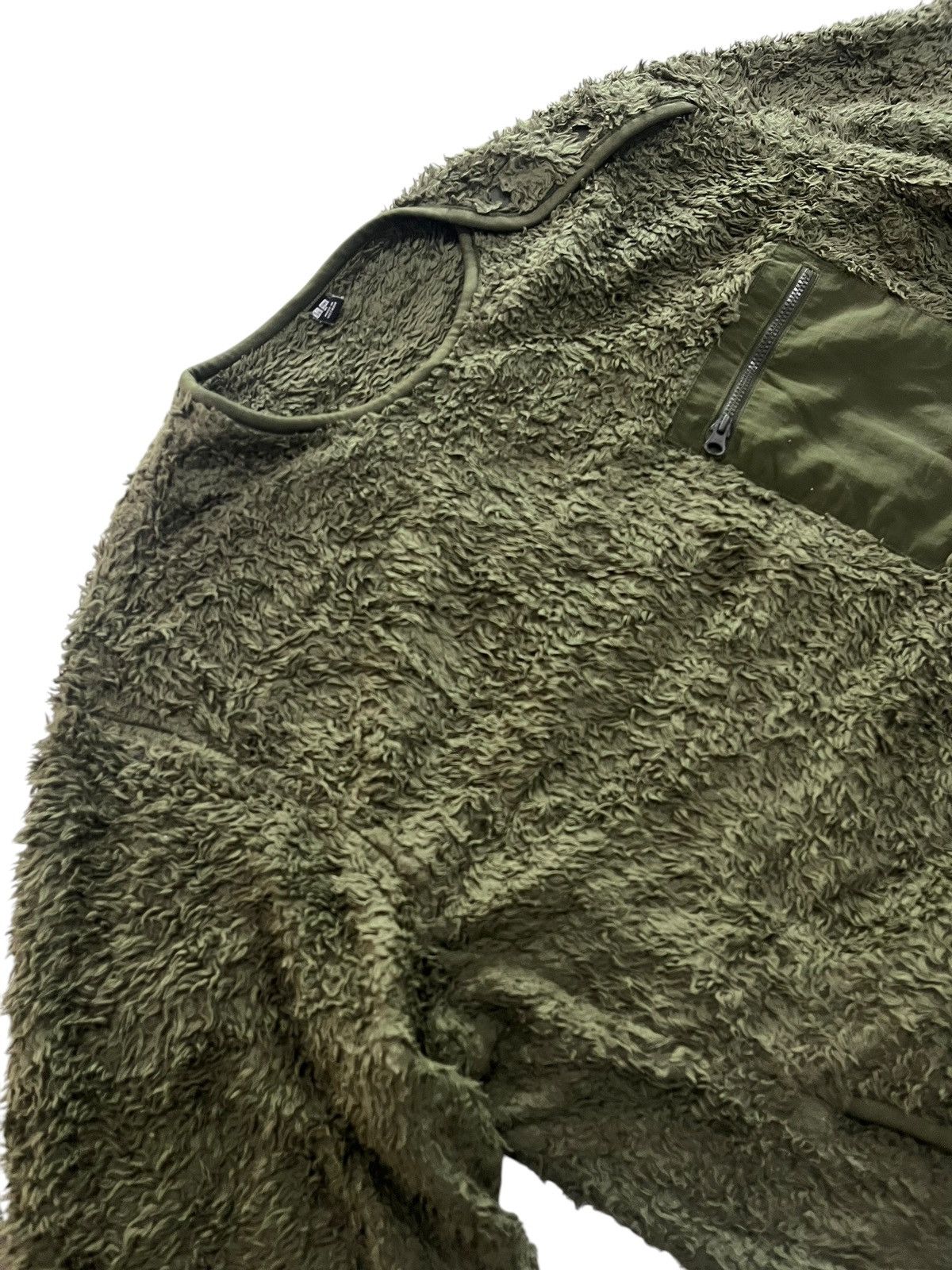 Japanese Brand × Uniqlo Uniqlo Fleece Lined Long Sleeve Shirt Size US M / EU 48-50 / 2 - 5 Thumbnail