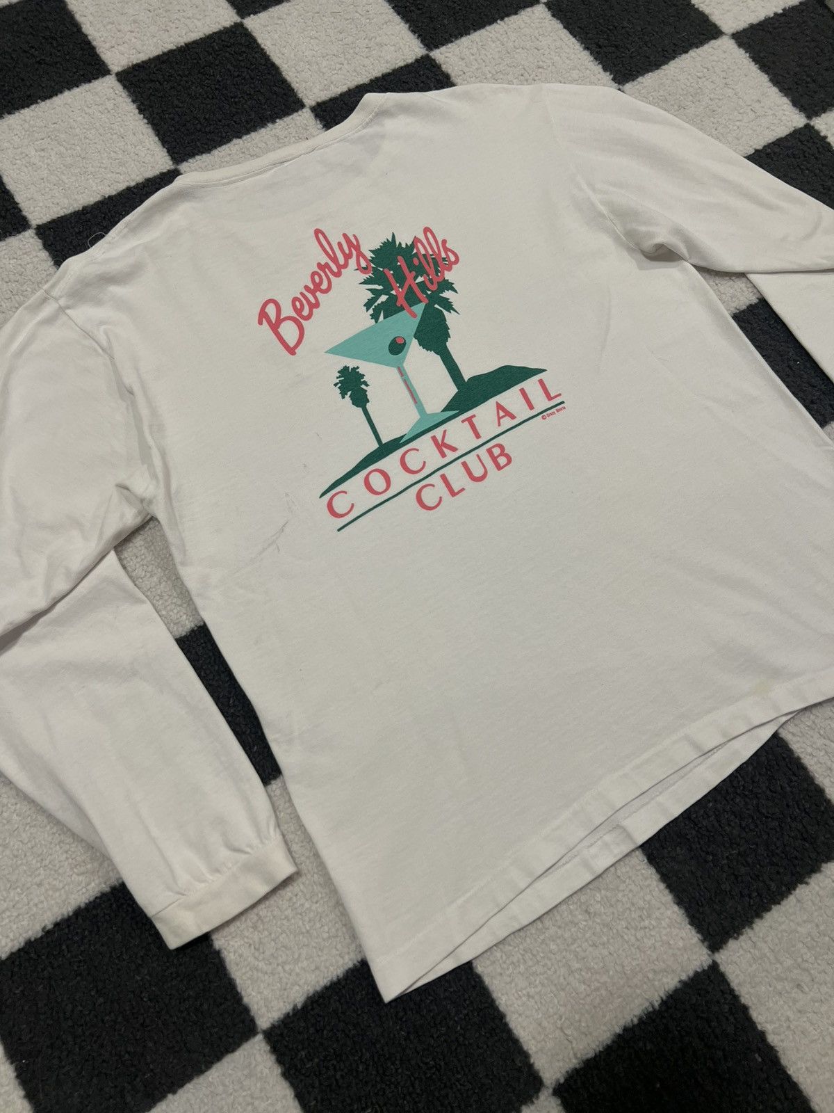 Vintage Vintage 90's Beverly Hills Cocktail Club Longsleeve Size US M / EU 48-50 / 2 - 10 Thumbnail
