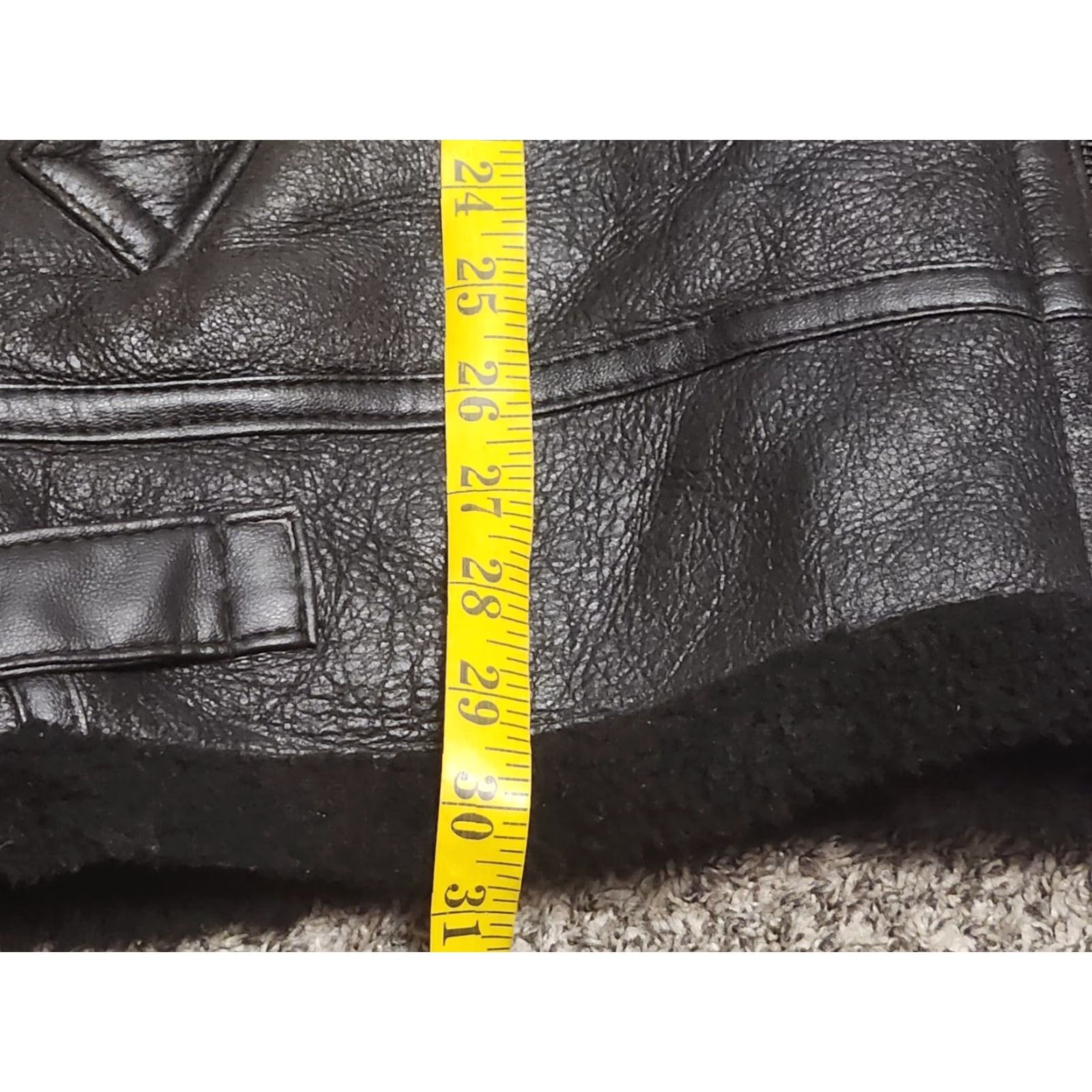 Vintage USAF Bomber Jacket Coat Men XL Brown Hooded Shearling MIL-J-1704B Vintage 071248139 Size US XL / EU 56 / 4 - 6 Thumbnail