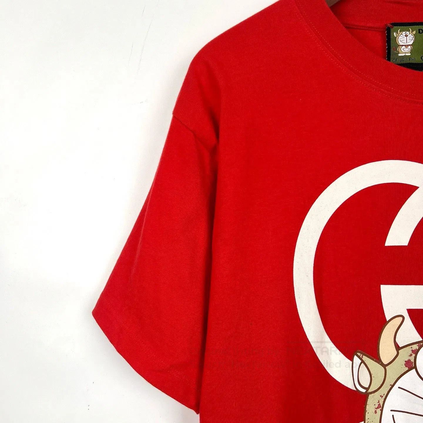 Gucci Gucci x Doraemon Red Loose Short-Sleeve. Size XS / US 0-2 / IT 36-38 - 6 Thumbnail