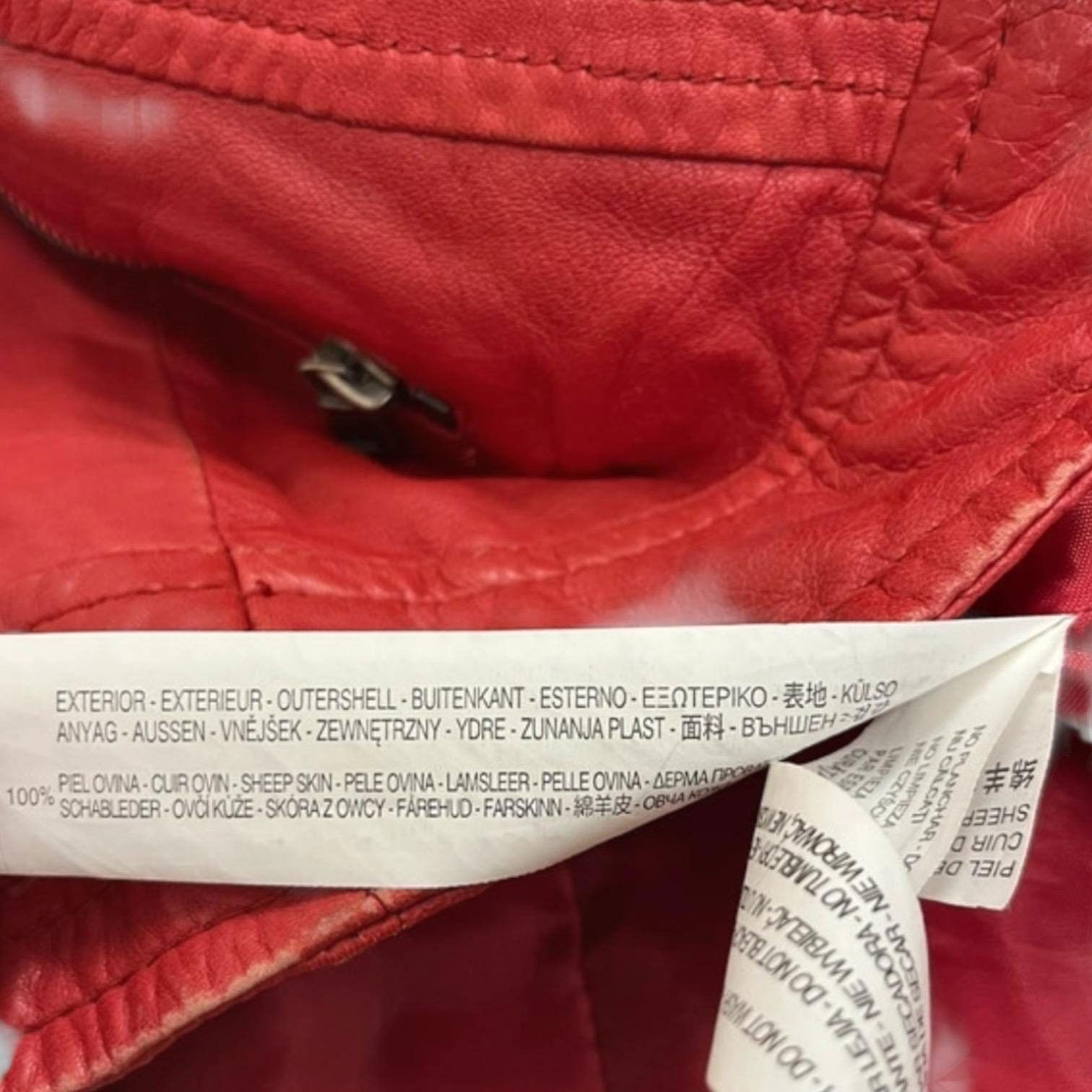 Gucci The Asymmetrical Moto Leather Jacket Size ONE SIZE - 7 Thumbnail