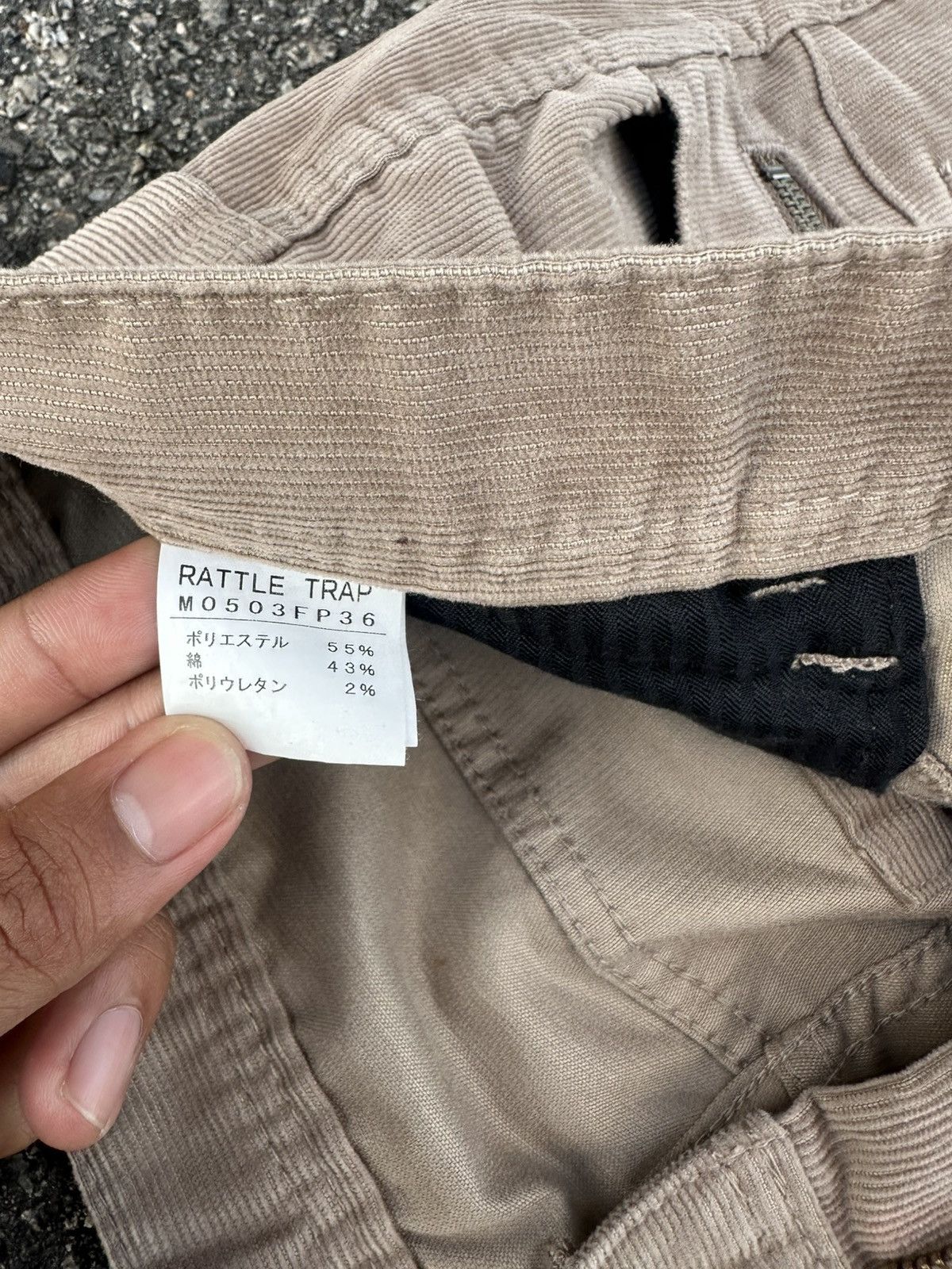 If Six Was Nine CONDUROY CARGO PANTS RATTLE TRAP SENDITIONARIES STYLE Size US 31 - 18 Thumbnail
