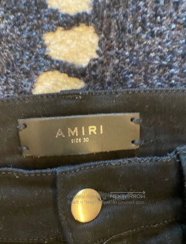 Amiri Amiri jeans Size US 30 / EU 46 - 2 Thumbnail