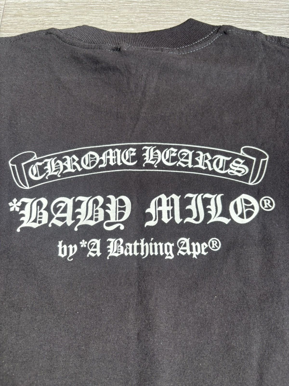 Bape × Chrome Hearts Chrome Hearts Vintage Bape Baby Milo Tee Size US S / EU 44-46 / 1 - 5 Thumbnail
