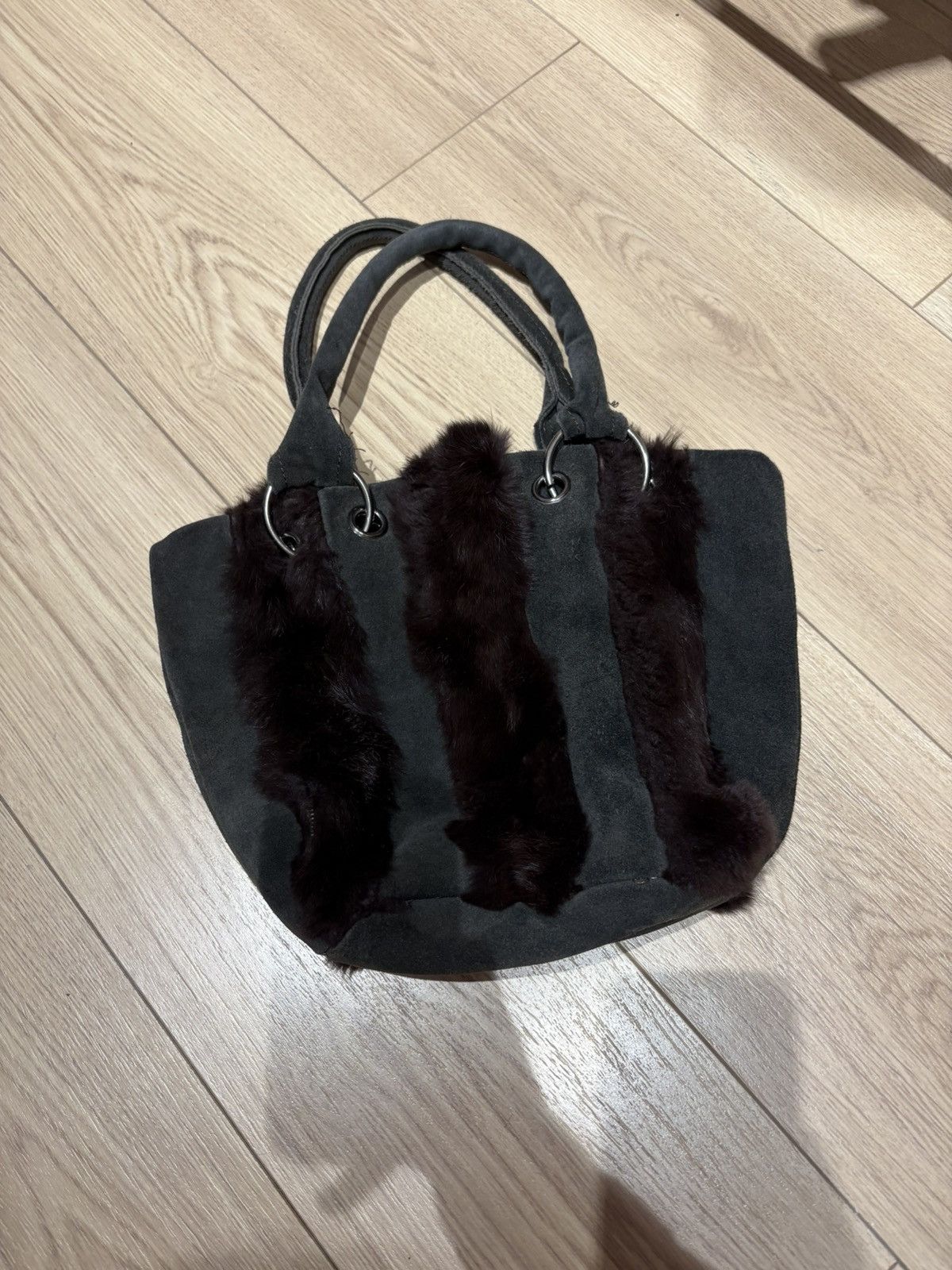 Vintage y2k fur bag Size ONE SIZE - 2 Thumbnail