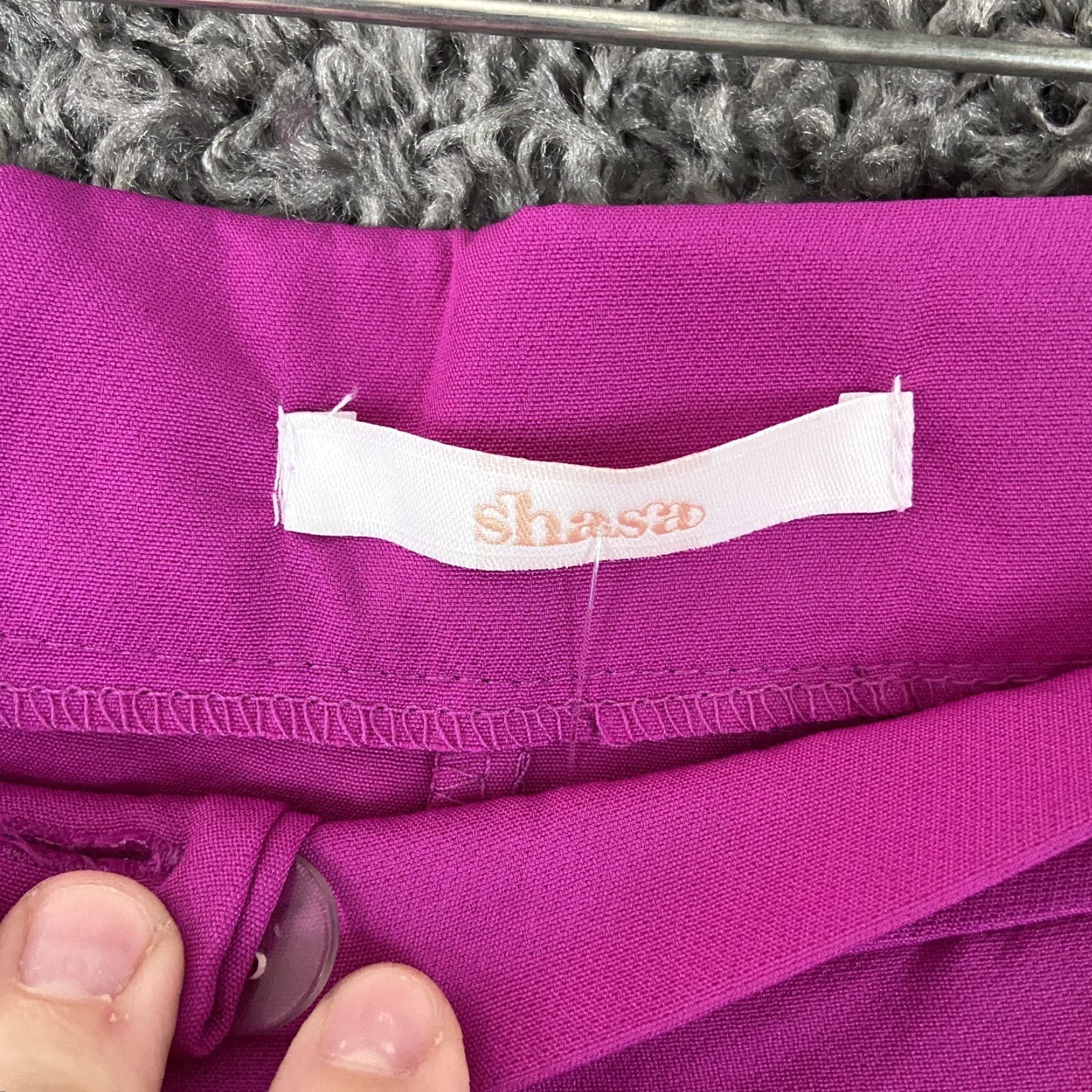 Pinko SHASA Chino Pants Women’s Large Pink with Pockets Size 36" / US 14 / IT 50 - 7 Thumbnail