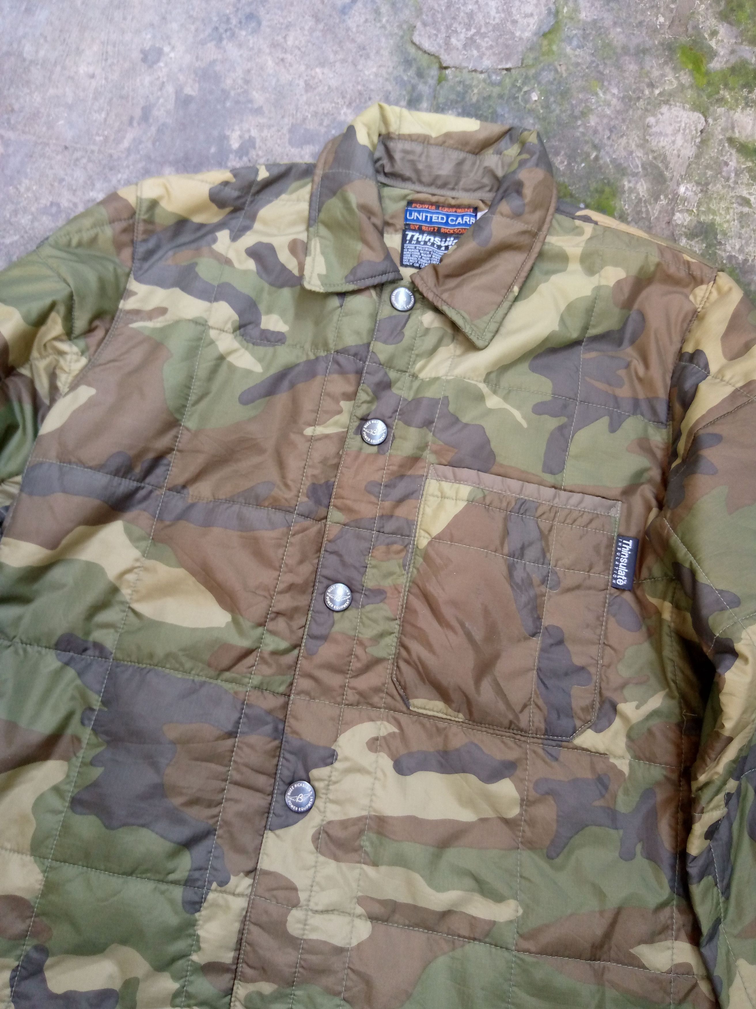 image of Buzz Ricksons x Military Buzz Rickson's Jacket in Camo, Men's (Size Small)