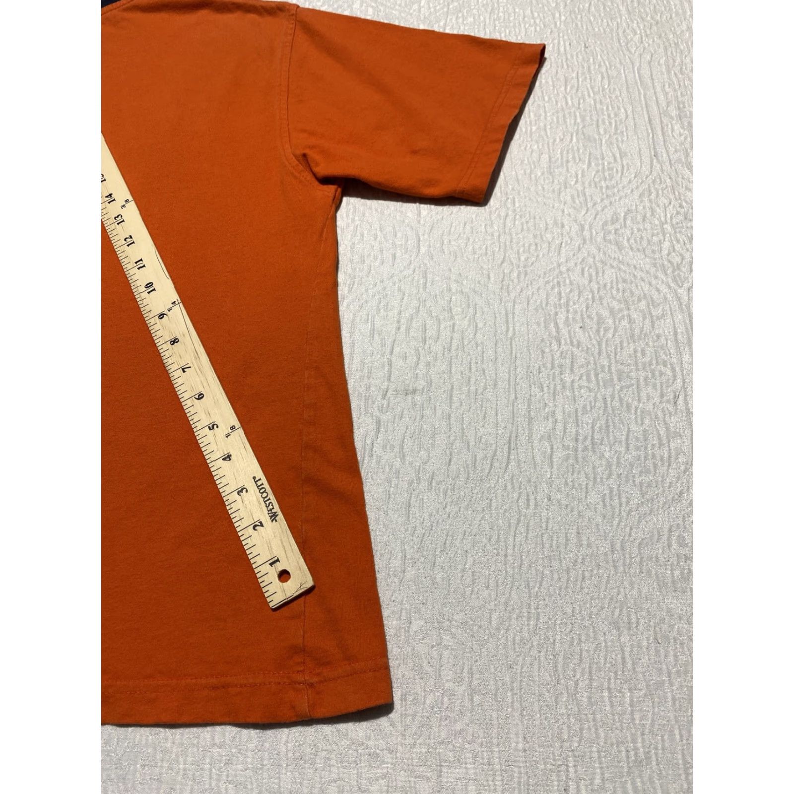 Vintage US Polo Assn Shirt Mens Large Orange Denim Co Graphic Tee 100% Cotton Turkey Size US L / EU 52-54 / 3 - 7 Thumbnail