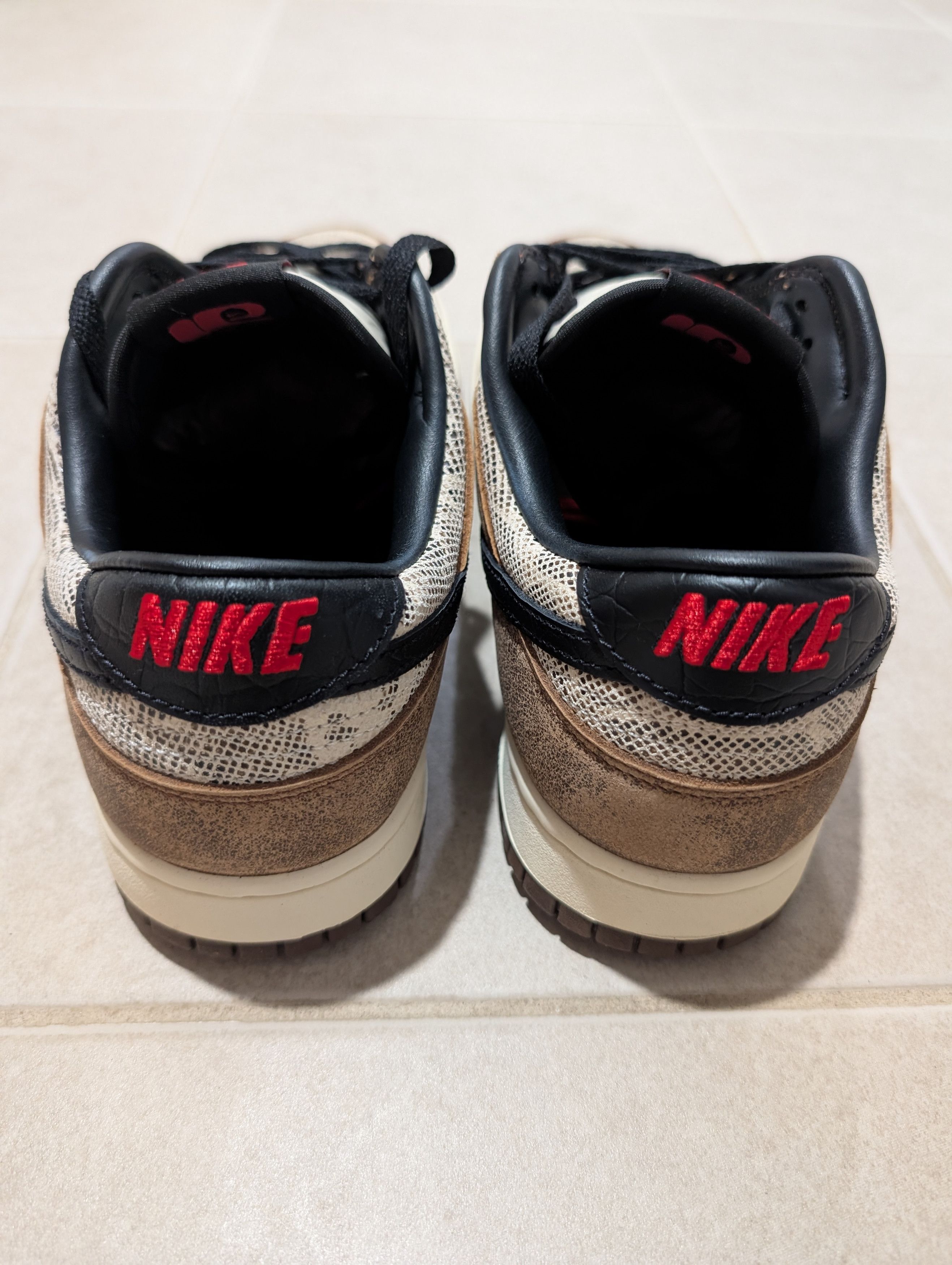 Nike Nike Dunk Low Premium CO.JP Brown Snakeskin *RARE* Size US 10 / EU 43 - 4 Thumbnail
