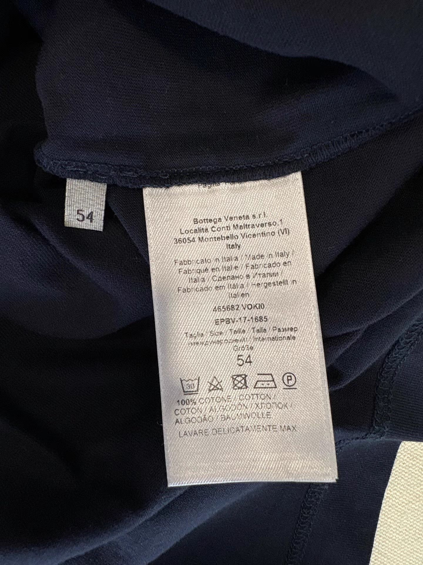 Bottega Veneta Bottega Veneta Color Block Spliced Short Sleeve K1 Size US L / EU 52-54 / 3 - 4 Thumbnail