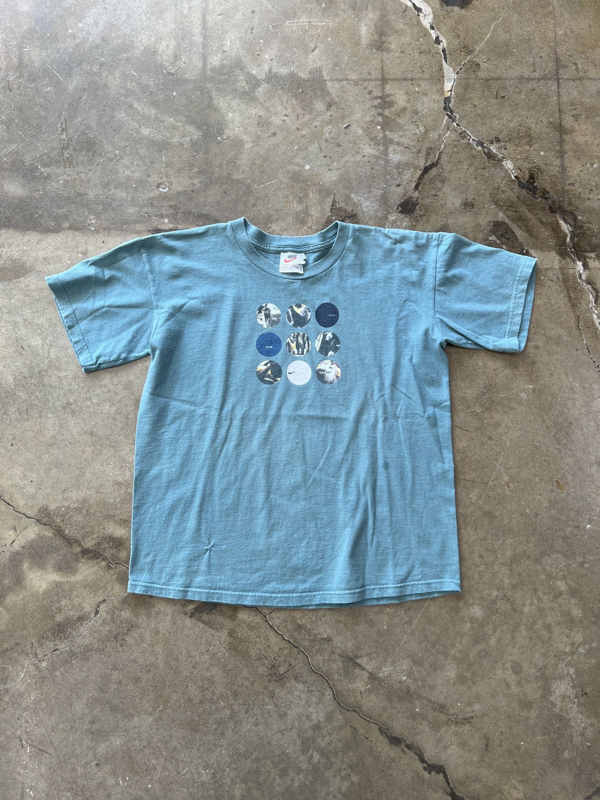Nike × Vintage Vintage 90s Nike Swoosh Basketball Tee Large Size US L / EU 52-54 / 3 - 2 Thumbnail
