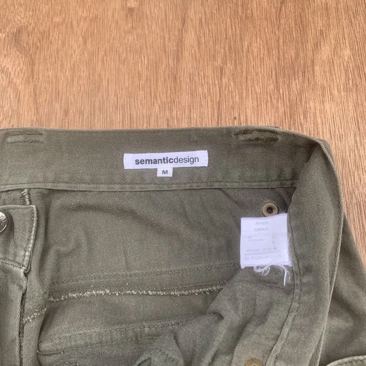 Japanese Brand RARE ‼️DOUBLE KNEE TROUSERS SEMATIC DESIGN CARGO FADED PANTS Size US 31 - 7 Thumbnail