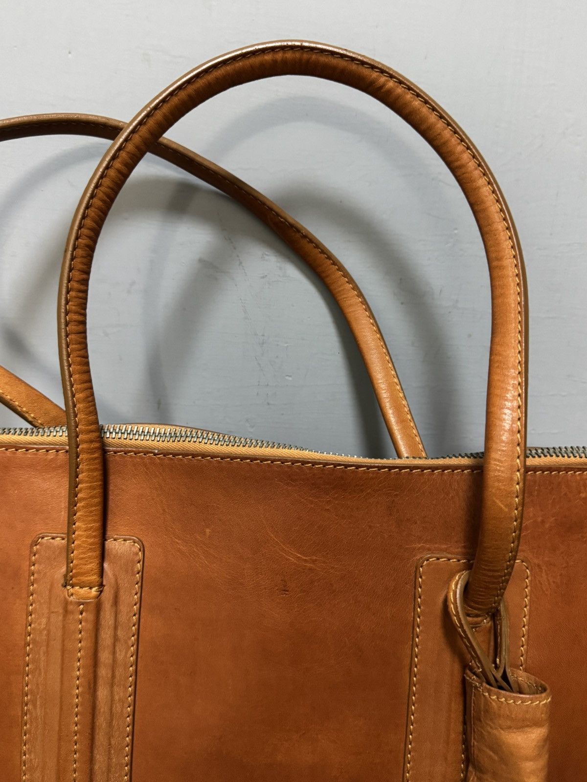 Rick Owens RICK OWENS LIGHT BROWN LEATHER WEEKENDER Size ONE SIZE - 5 Thumbnail