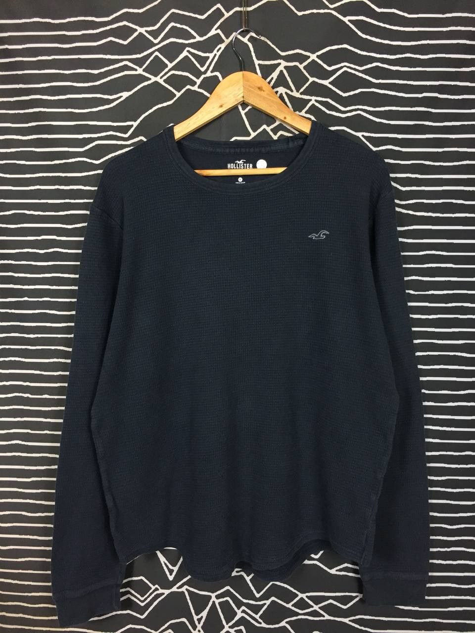 Hollister Hollister California Small Logo Waffle Knit Long Sleeve Tee Size US M / EU 48-50 / 2 - 1 Thumbnail