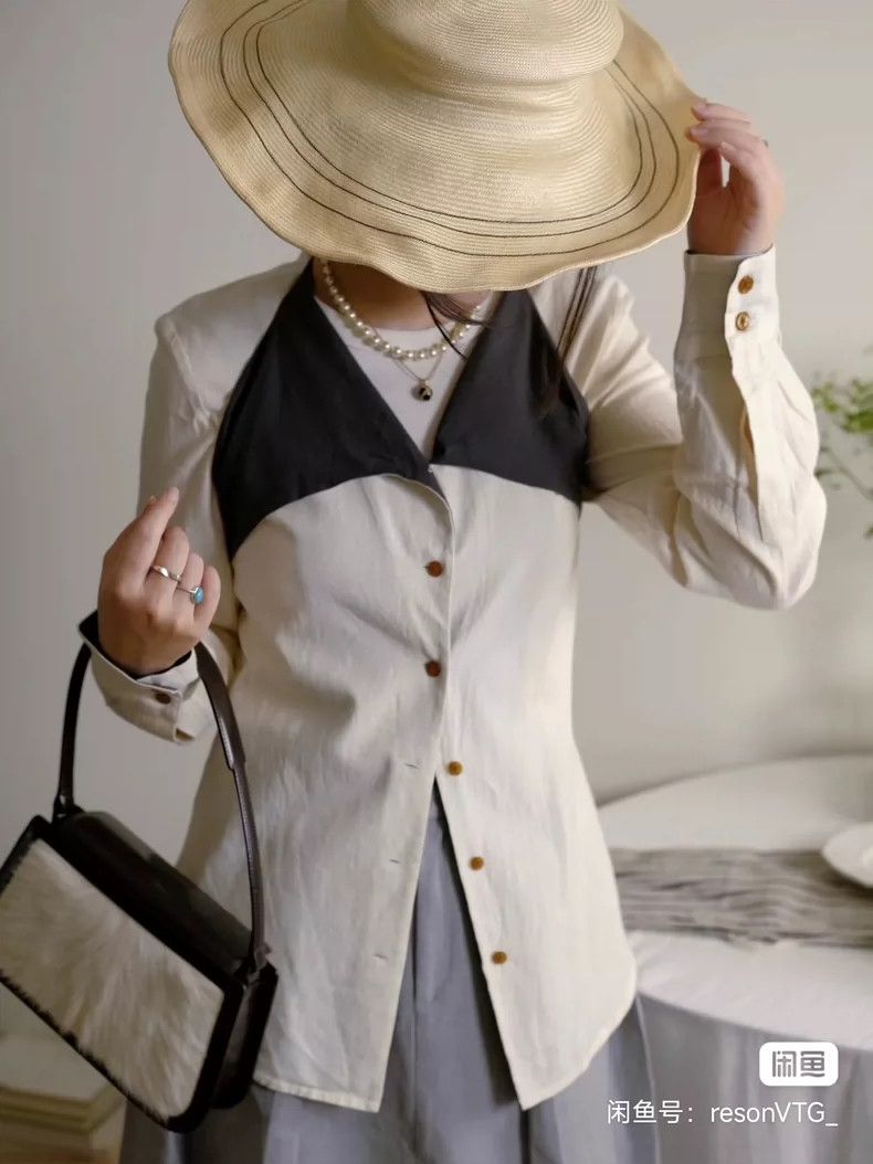 Vivienne Westwood Vivienne Westwood size2 French elegant bow-tied shirt Size M / US 6-8 / IT 42-44 - 9 Thumbnail
