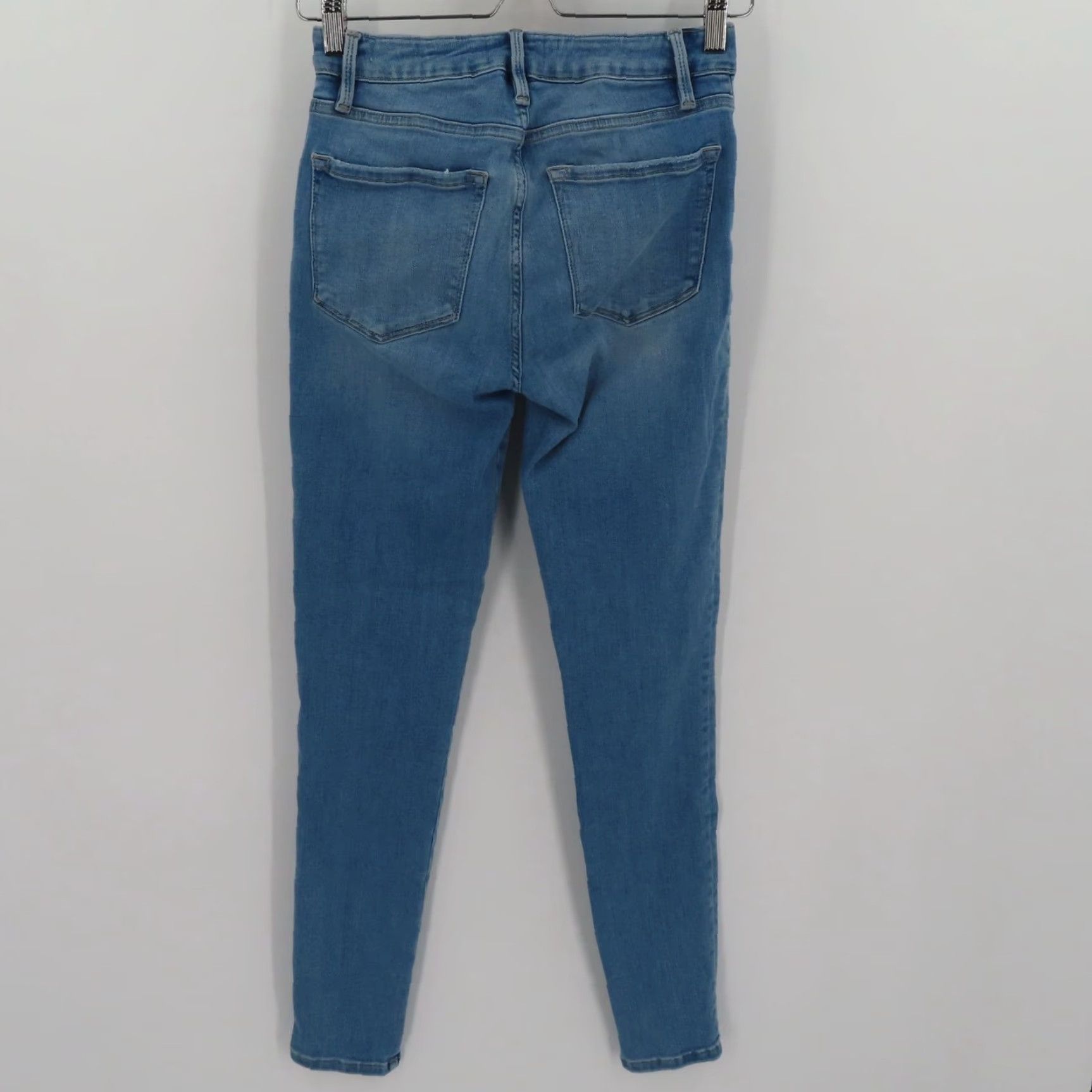 Frame FRAME Jeans Women 1 Le Skinny Light Blue Denim 5-Pocket Pockets Cotton Blend Jeans Shirt? Size 25" / US 0 / IT 36 - 4 Thumbnail