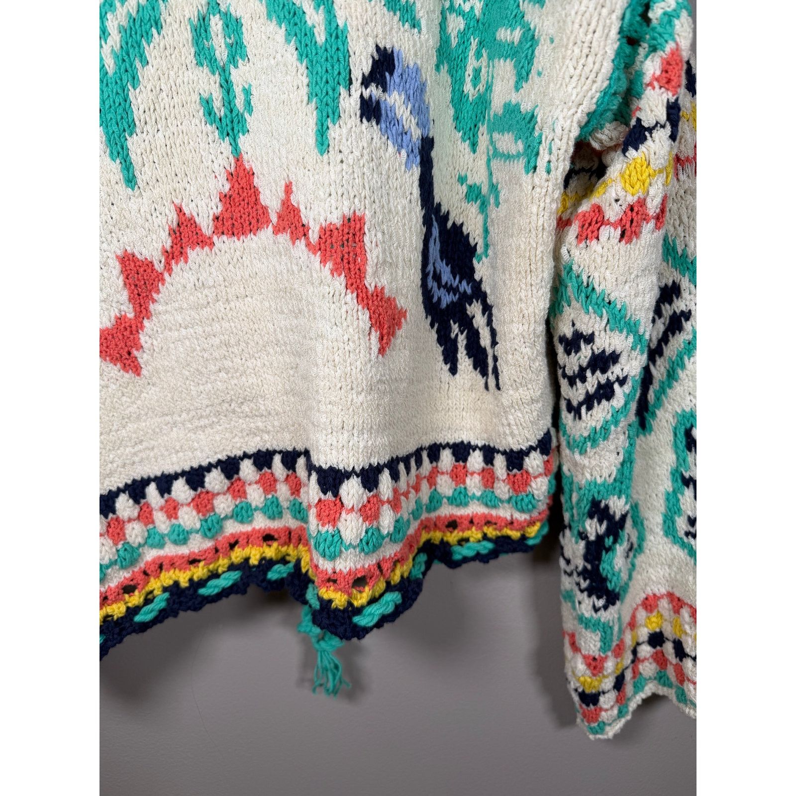 Free People Free People Baja Baby Cardi Slouchy Knit Cardigan XL Size XL / US 12-14 / IT 48-50 - 11 Thumbnail