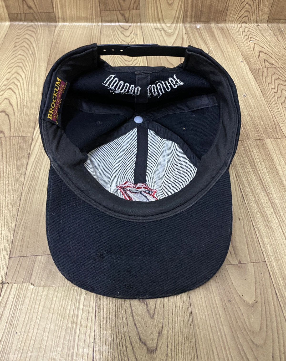 The Rolling Stones Very Rare Vintage Band The Rolling Stones Cap 1990s Size ONE SIZE - 3 Thumbnail