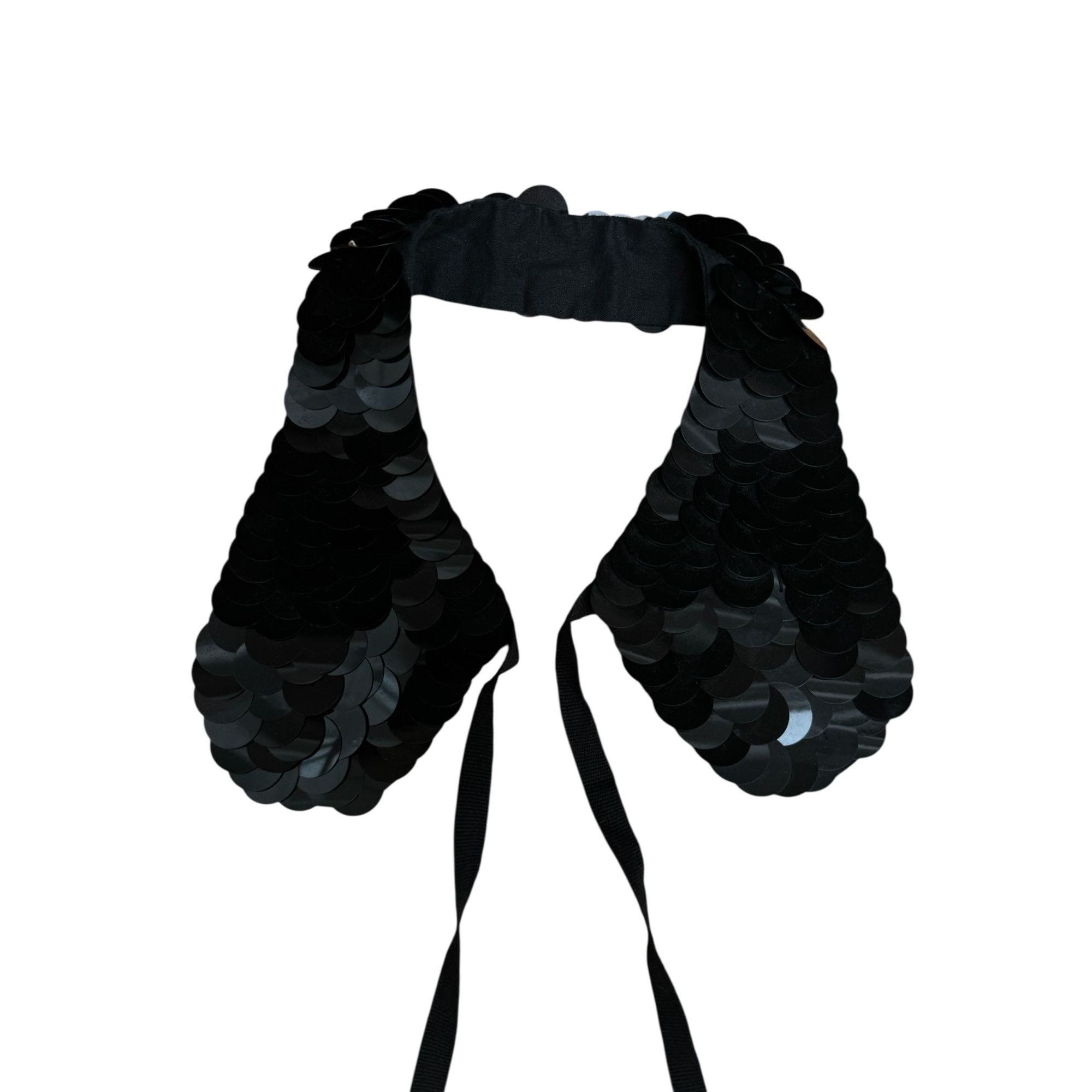 Marni Black Sequin Collar Size ONE SIZE - 2 Thumbnail