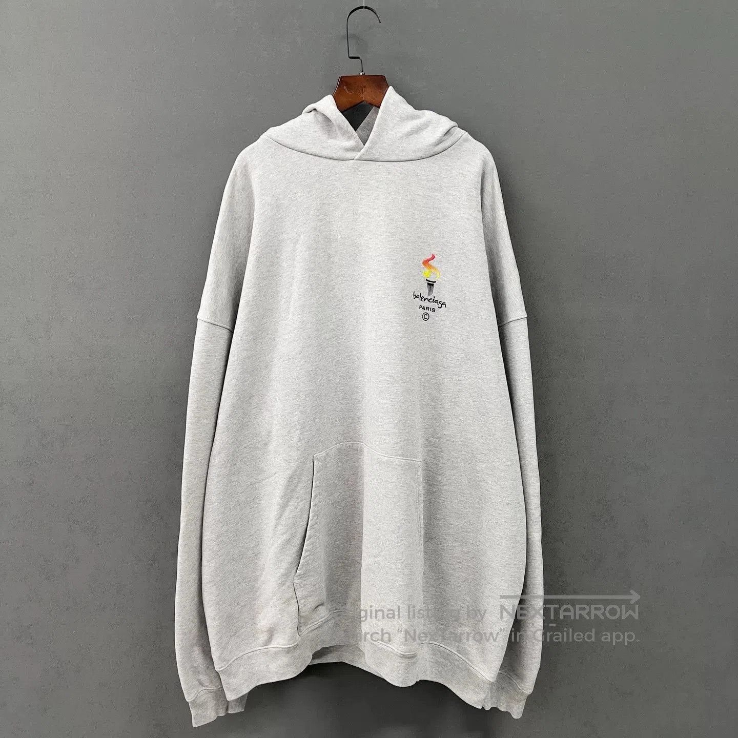 Balenciaga Balenciaga Limited Torch Embroidered Hoodie. Size US XS / EU 42 / 0 - 1 Thumbnail