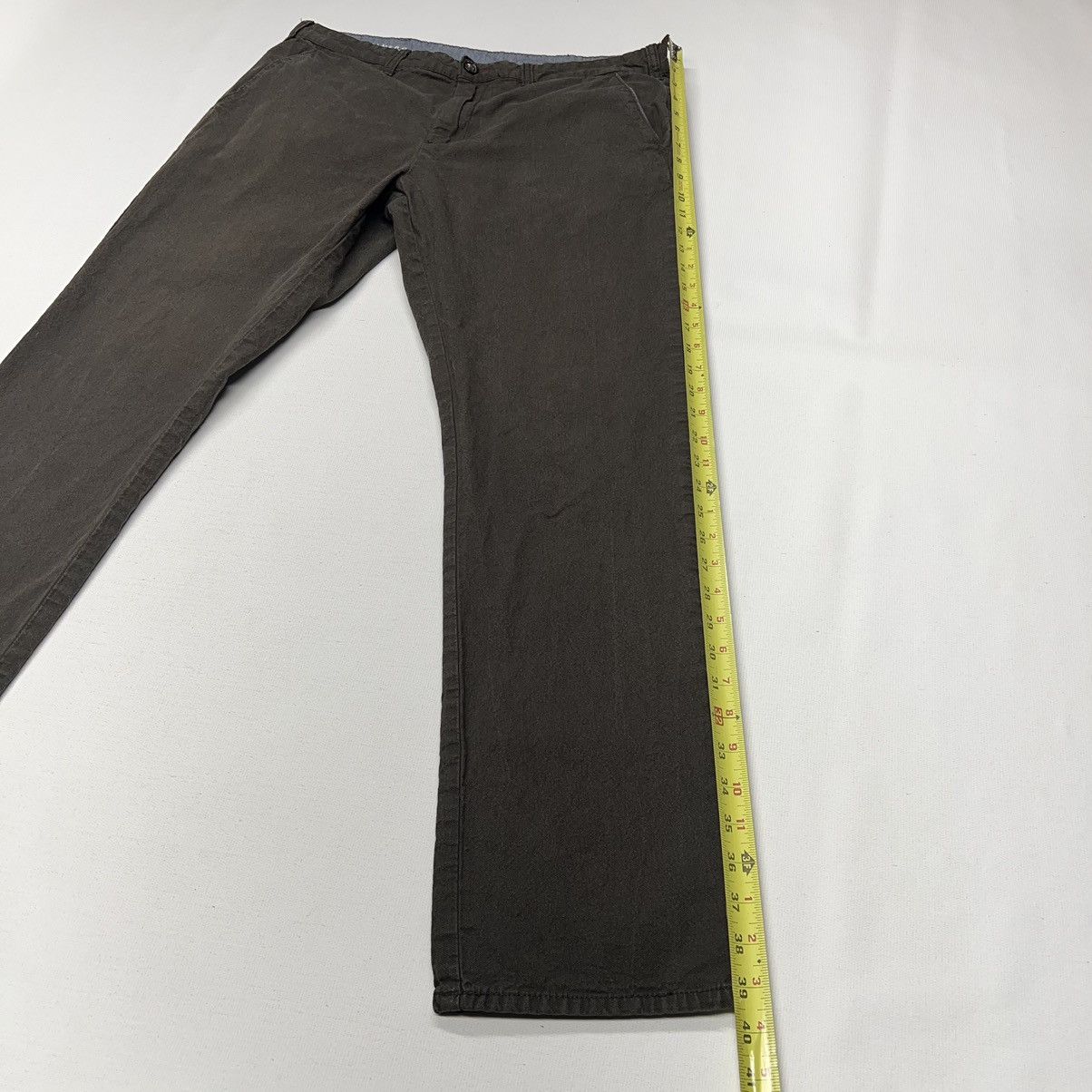 Bullhead Denim Co. Bullhead Pants Brown Skinny Straight Denim Co Cotton Skate Size US 34 / EU 50 - 20 Thumbnail
