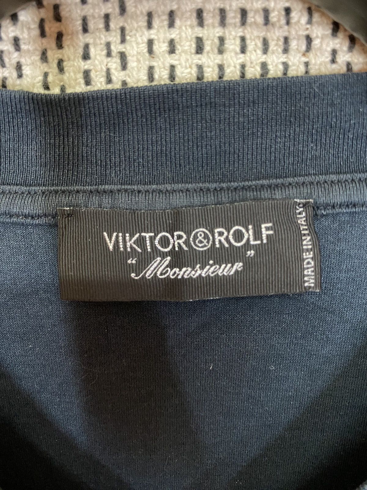 Viktor & Rolf × Vintage 🔥viktor and rolf tshrit glasses print crack Size US M / EU 48-50 / 2 - 4 Thumbnail