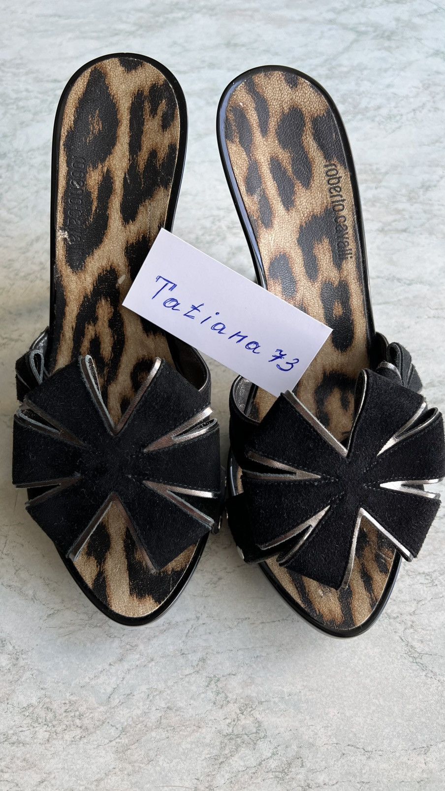 Roberto Cavalli Roberto Cavalli Women sandals Size US 6 / IT 36 - 1 Thumbnail
