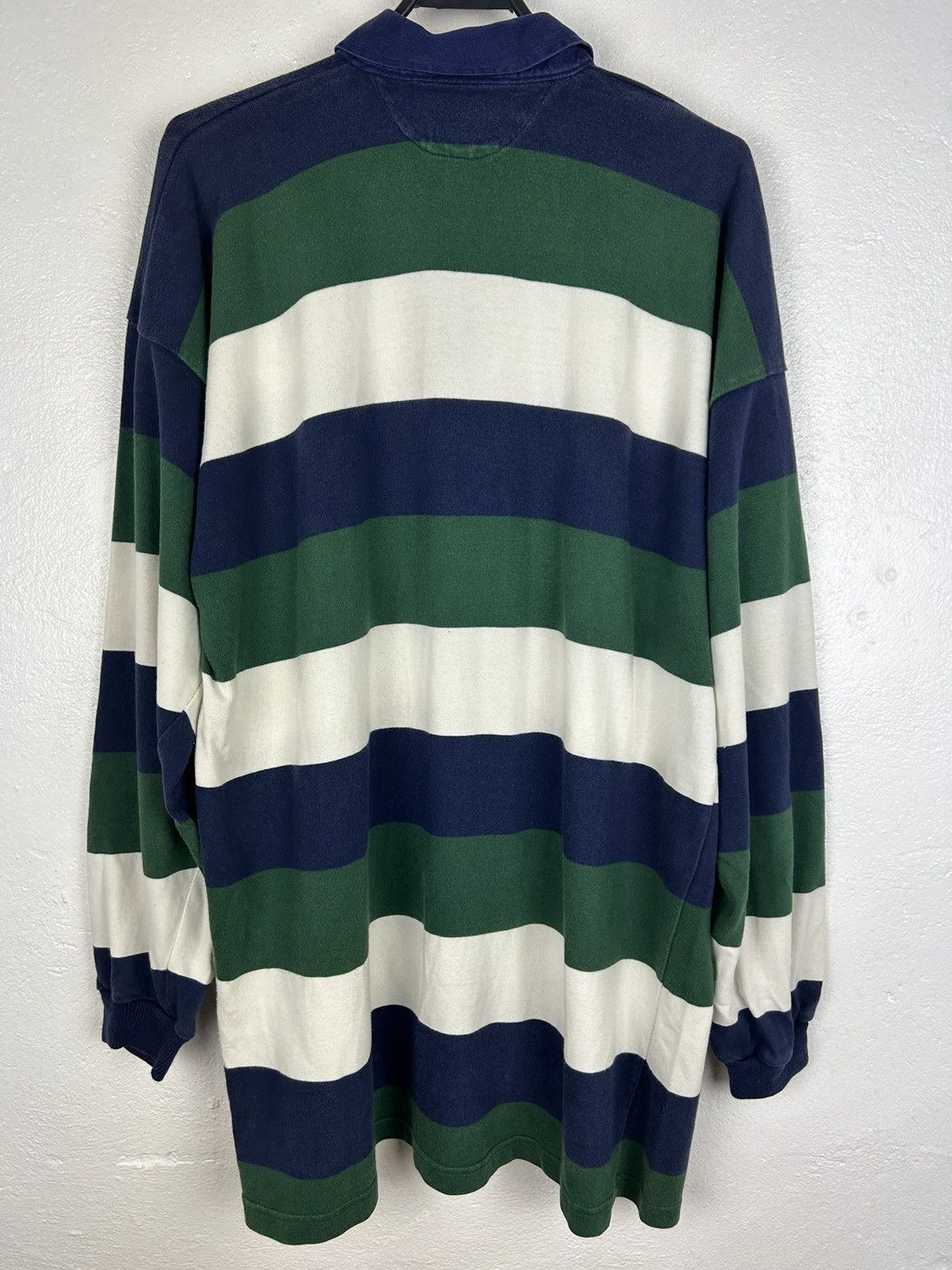 Vintage 90s Vintage Cambridge University Striped Collared Rugby Size US XL / EU 56 / 4 - 6 Thumbnail