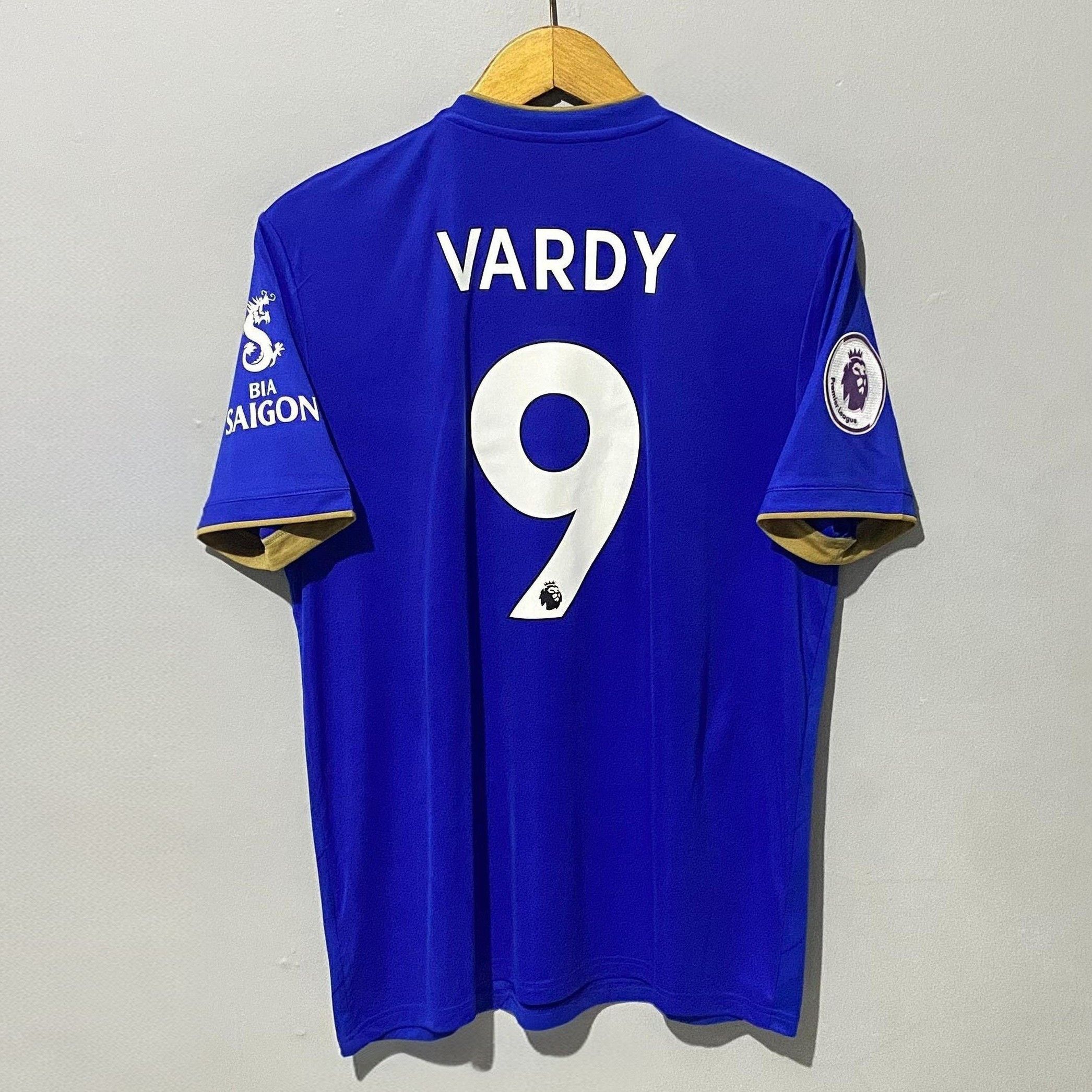 Adidas Leicester City 2018-2019 Home Jersey Jamie Vardy Size US L / EU 52-54 / 3 - 2 Thumbnail
