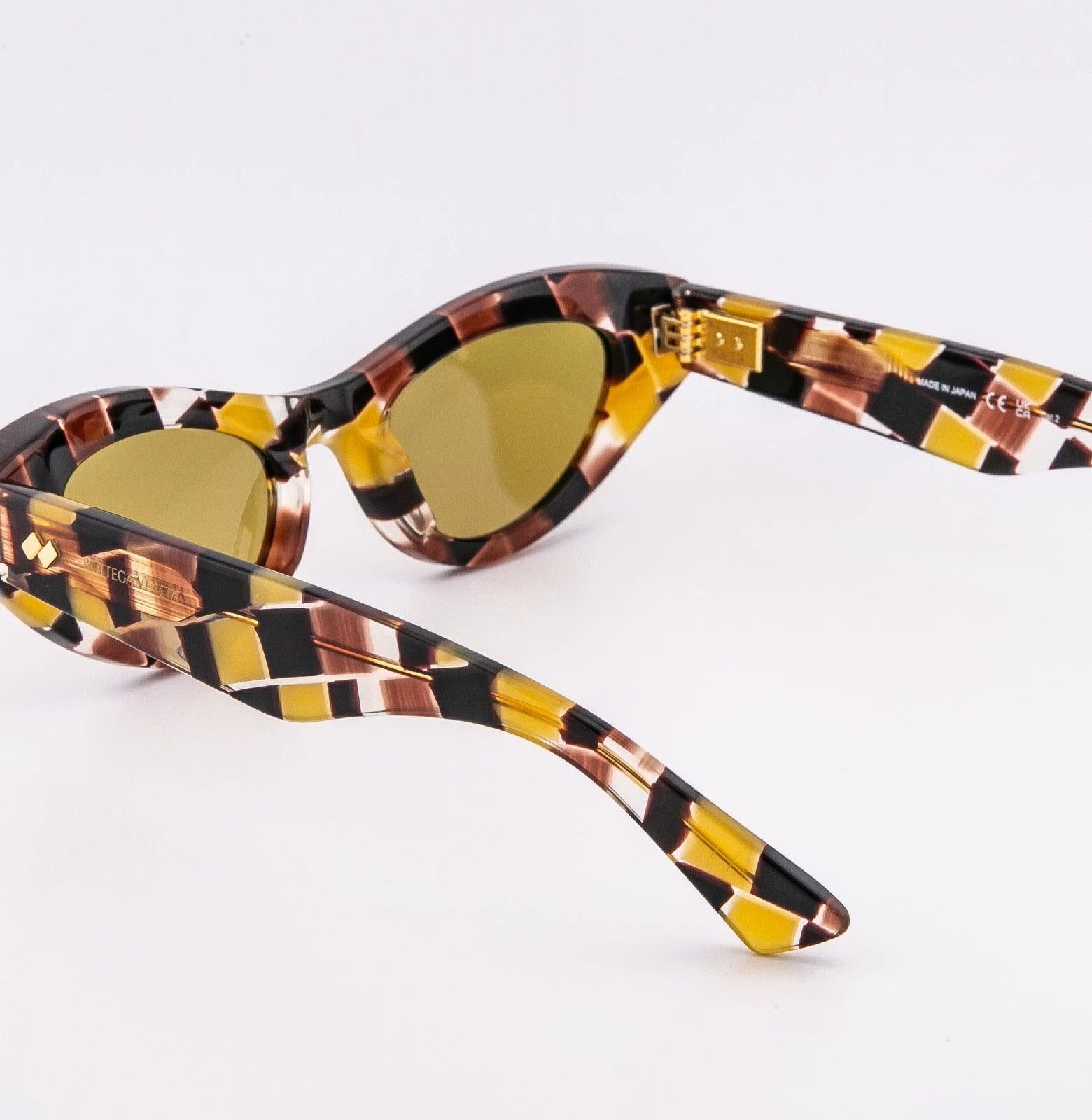 Bottega Veneta BOTTEGA VENETA 1350 BV1350S DIZZY Intrecciato Sunglass 003 Size ONE SIZE - 6 Thumbnail